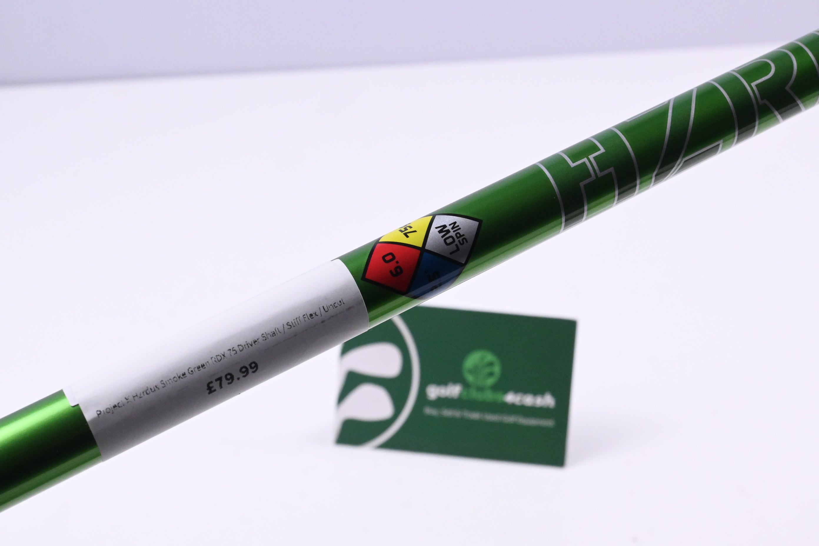 Project X Hzrdus Smoke Green RDX 75 Driver Shaft / Stiff Flex / Uncut / .335 Tip