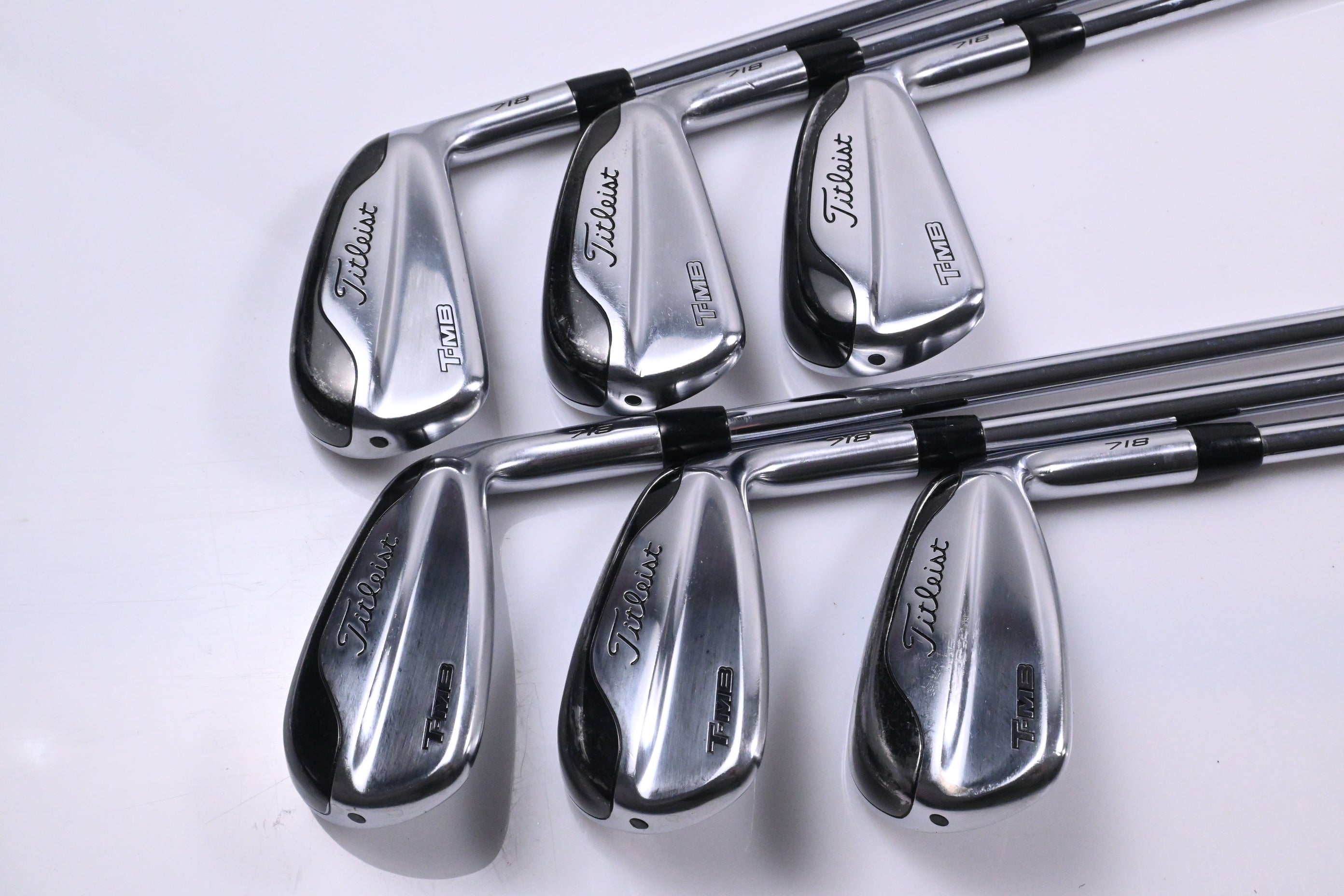 Titleist 718 T-MB Irons / 5-PW / Stiff Flex True Temper AMT Black S300 Shafts