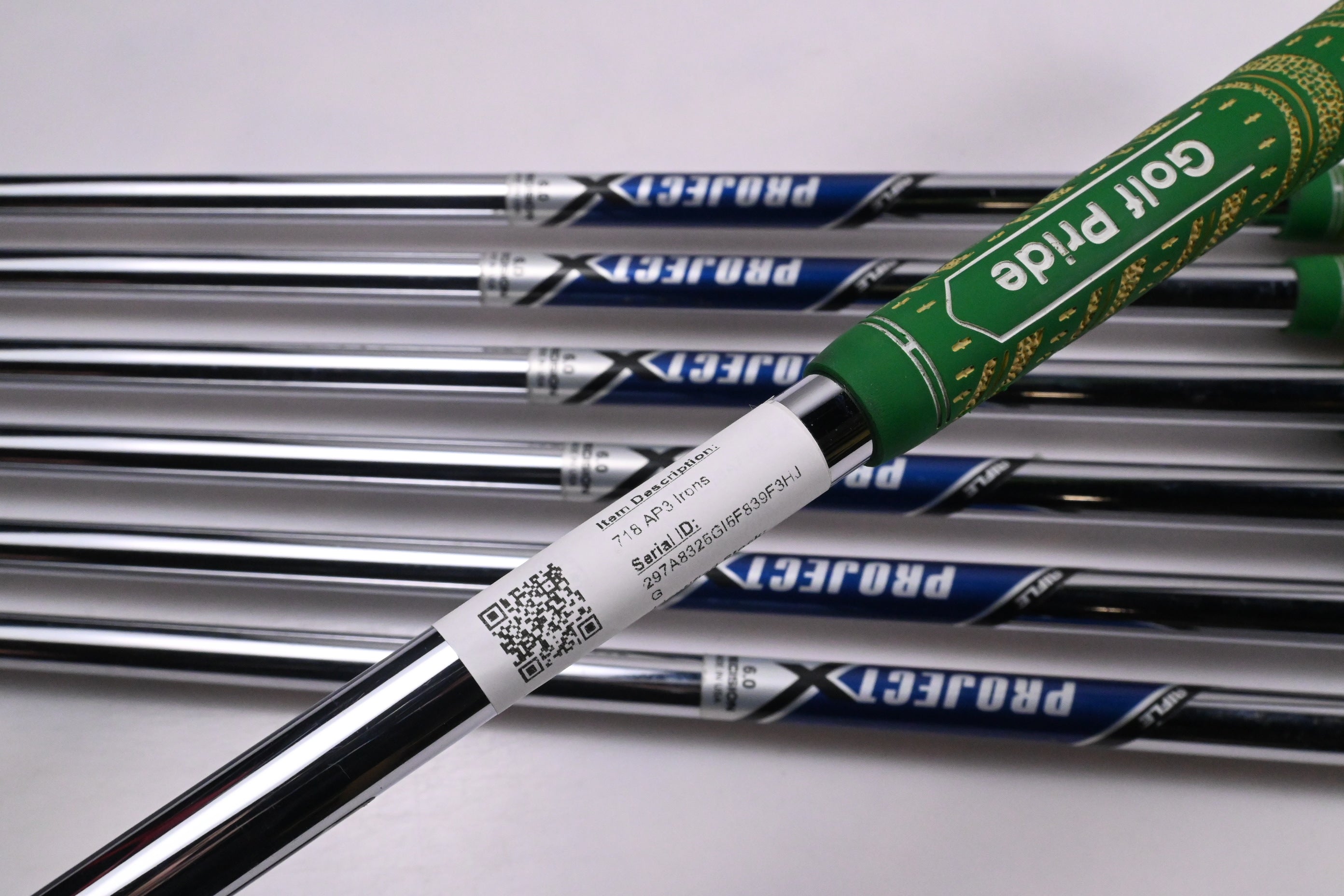 Titleist 718 AP3 Irons / 5-PW / Stiff Flex Project X Shaft