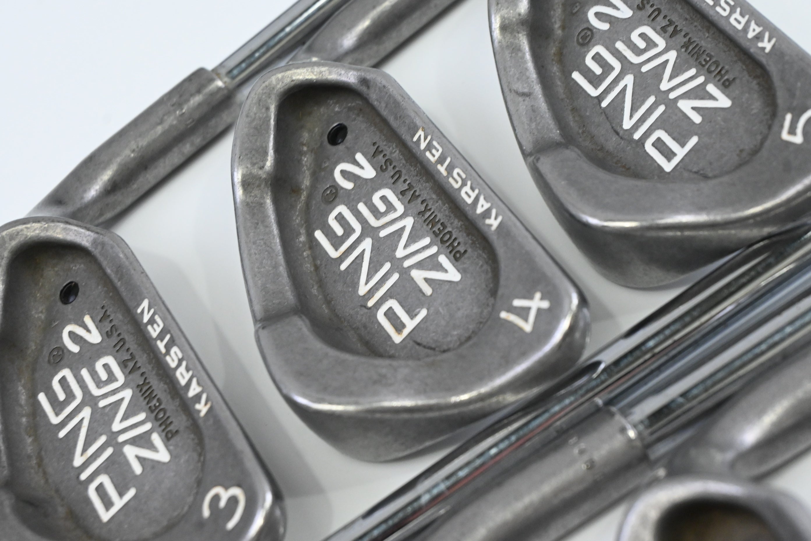 Ping Zing 2 Irons / 3-9 / Black Dot / Stiff Flex Ping JZ Shafts