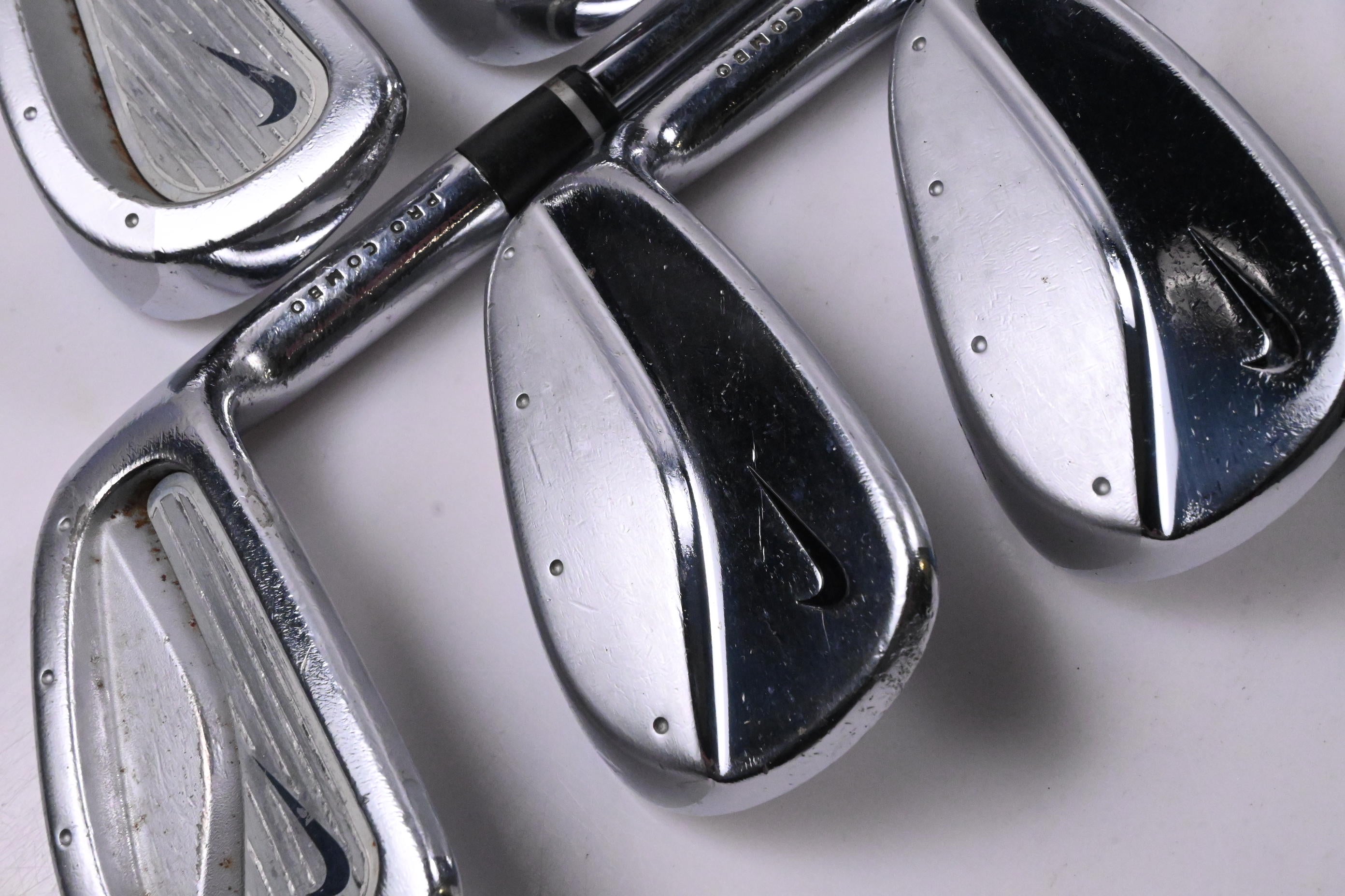 Nike VR Forged Pro Combo 2013 Irons / 4-PW / Stiff Flex Steel Shafts