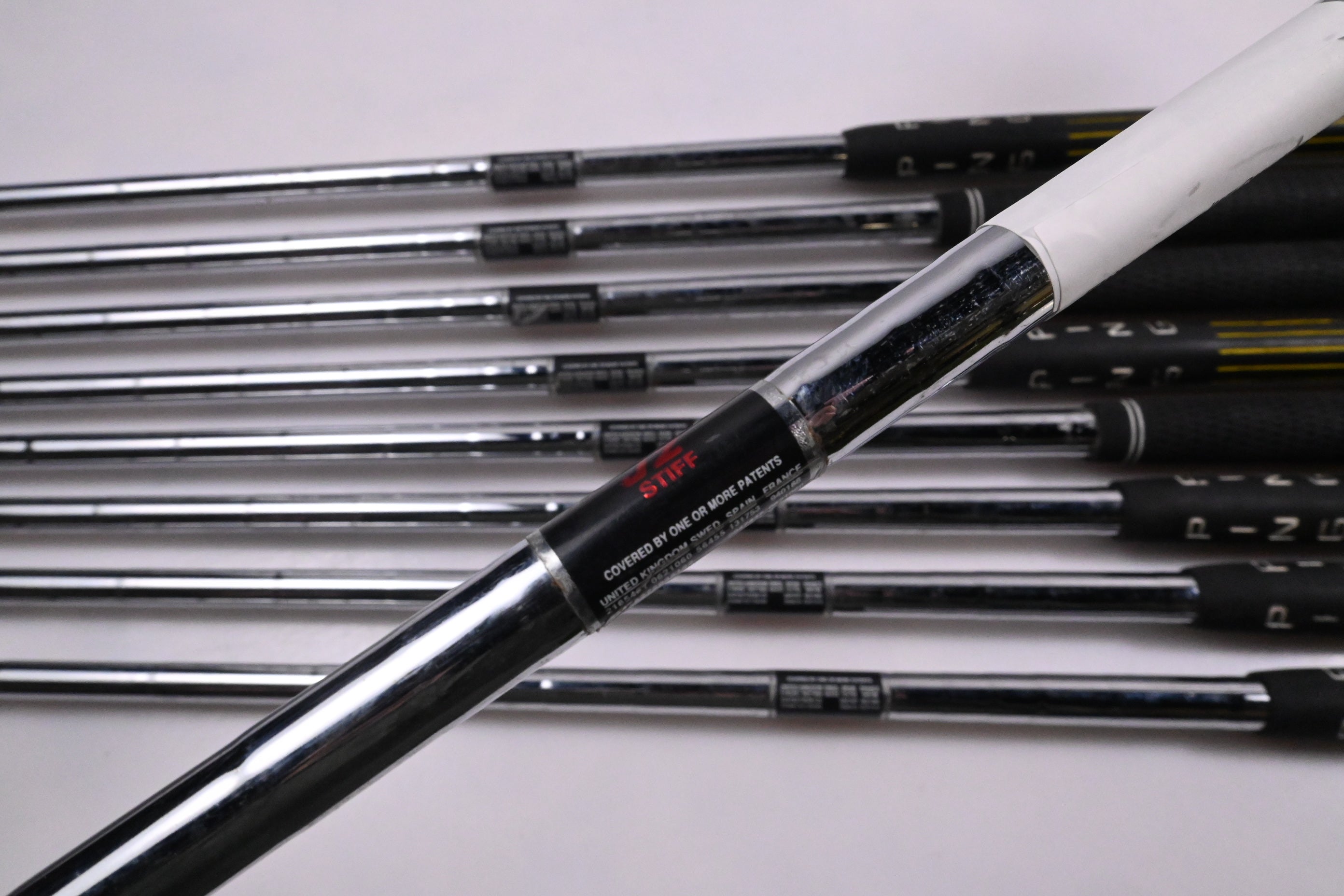 Ping ISI-K Irons / 3-PW+SW / Blue Dot / Stiff Flex Ping Cushin Steel Shafts