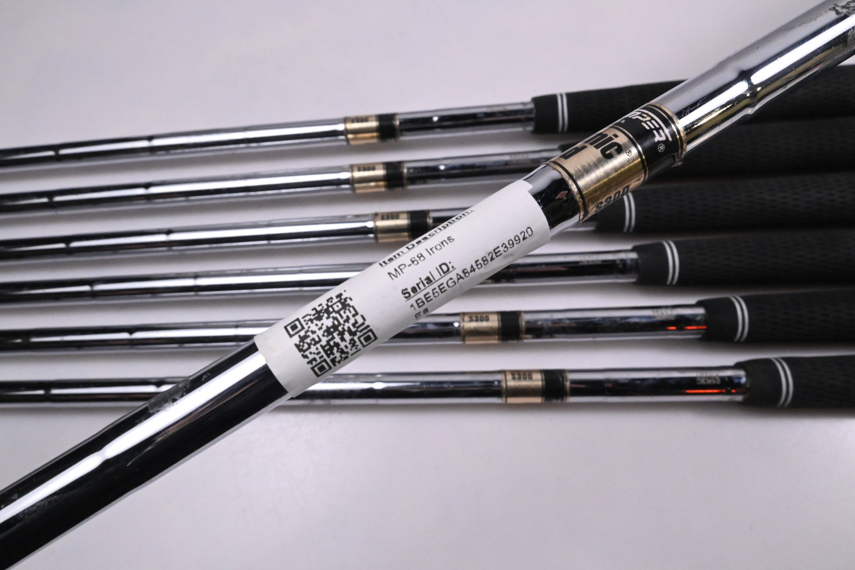 Mizuno MP-68 Irons / 4-PW / Stiff Flex Dynamic Gold S300 Shafts