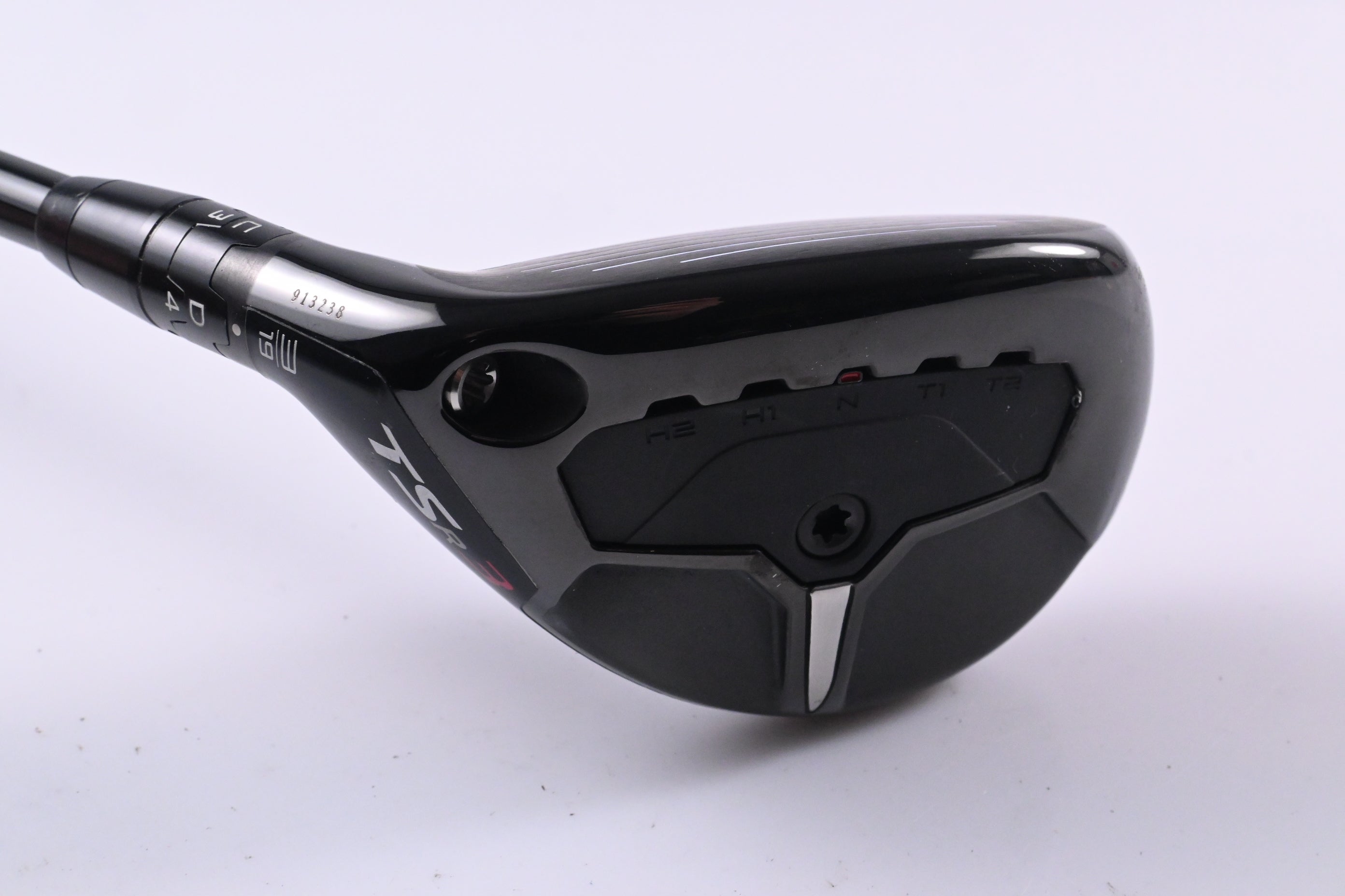 Left Hand Titleist TSR3 #3 Hybrid / 19 Degree / Stiff Flex HZRDUS Black 90 Shaft