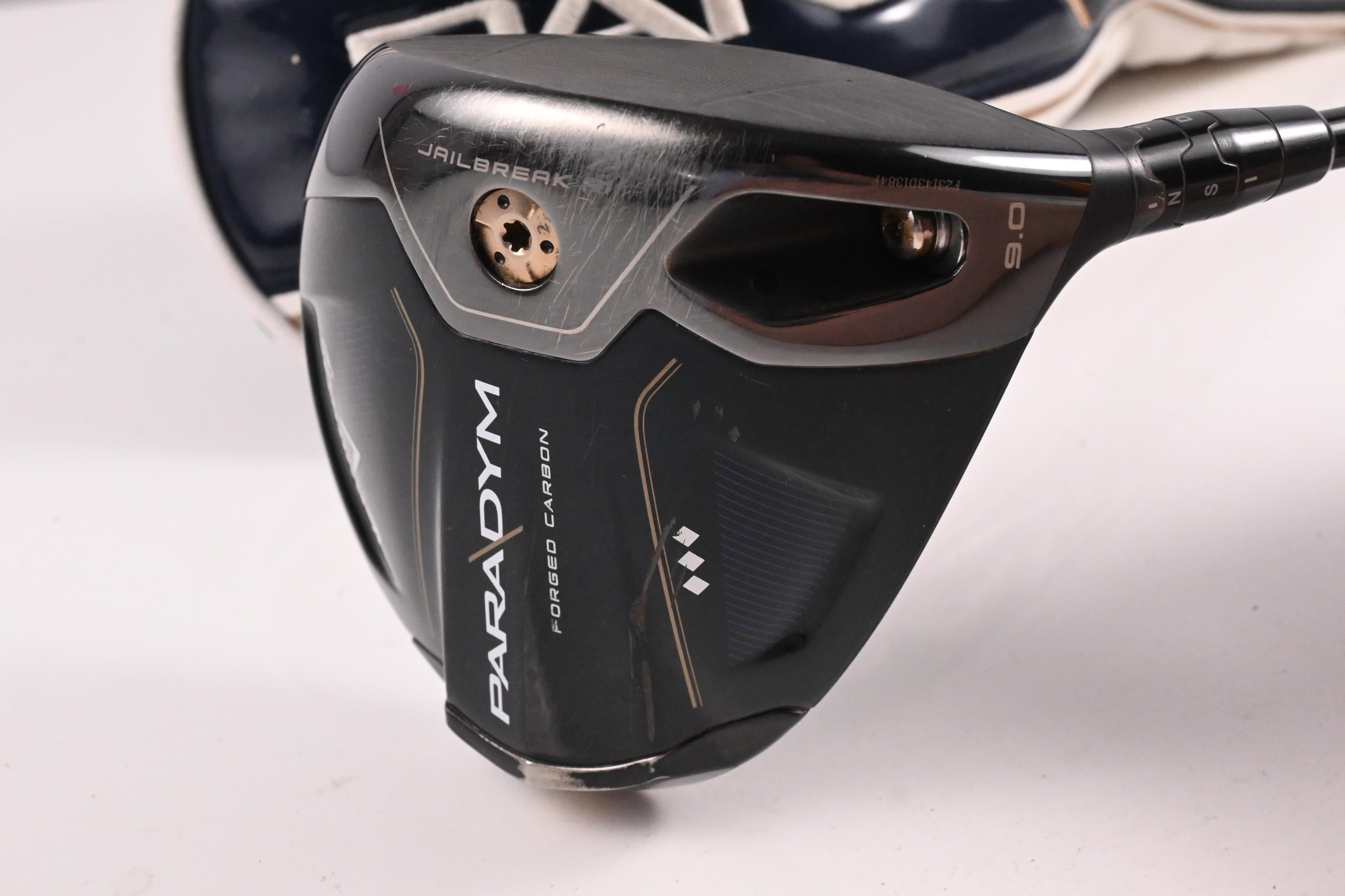 Callaway Paradym Triple Diamond Driver / 9 Degree / Stiff Flex HZRDUS RDX Smoke