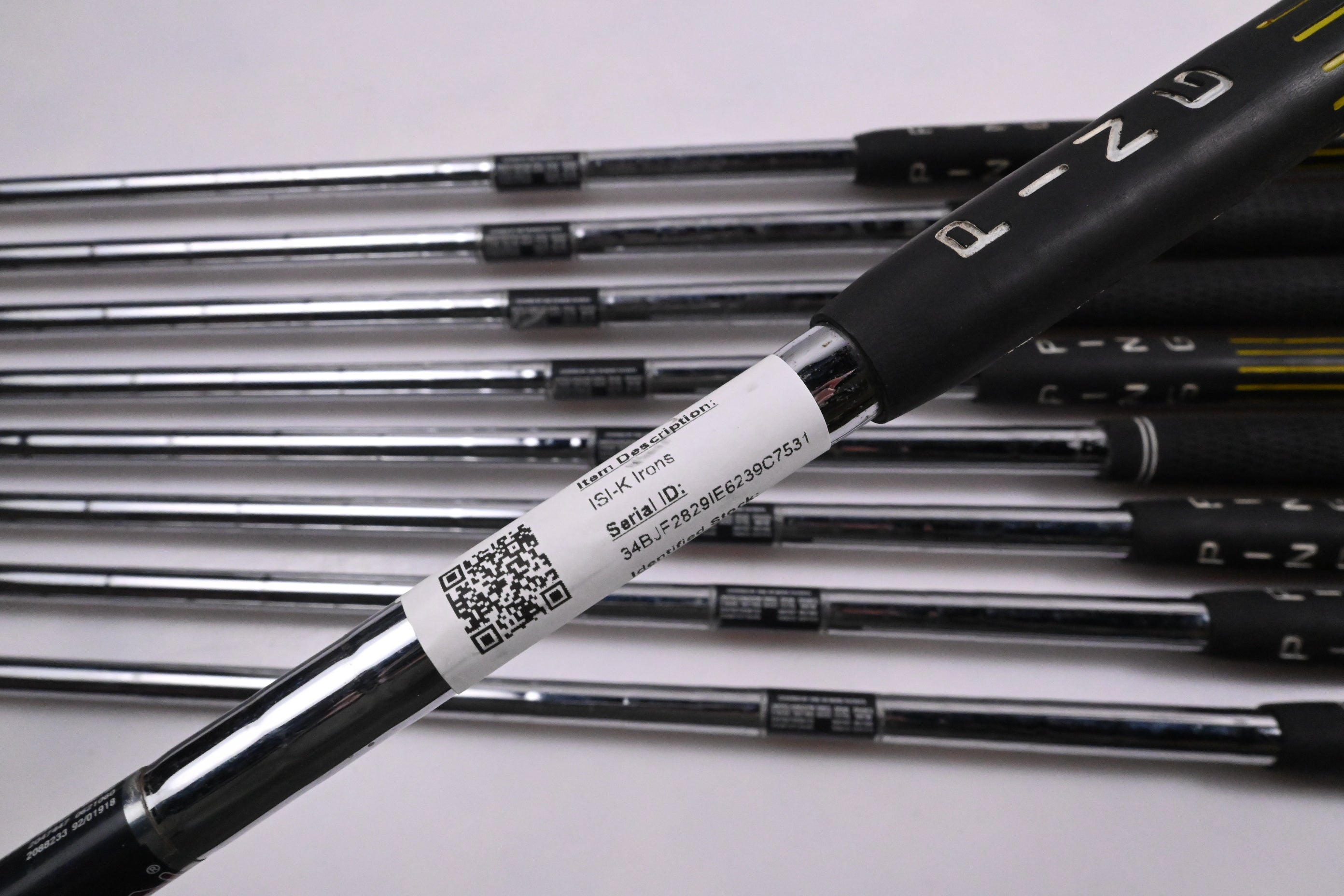 Ping ISI-K Irons / 3-PW+SW / Blue Dot / Stiff Flex Ping Cushin Steel Shafts