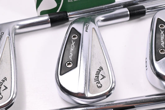 Callaway Apex Pro 24 Irons / 4-PW / Stiff Flex Dynamic Gold Mid 115 S300 Shafts