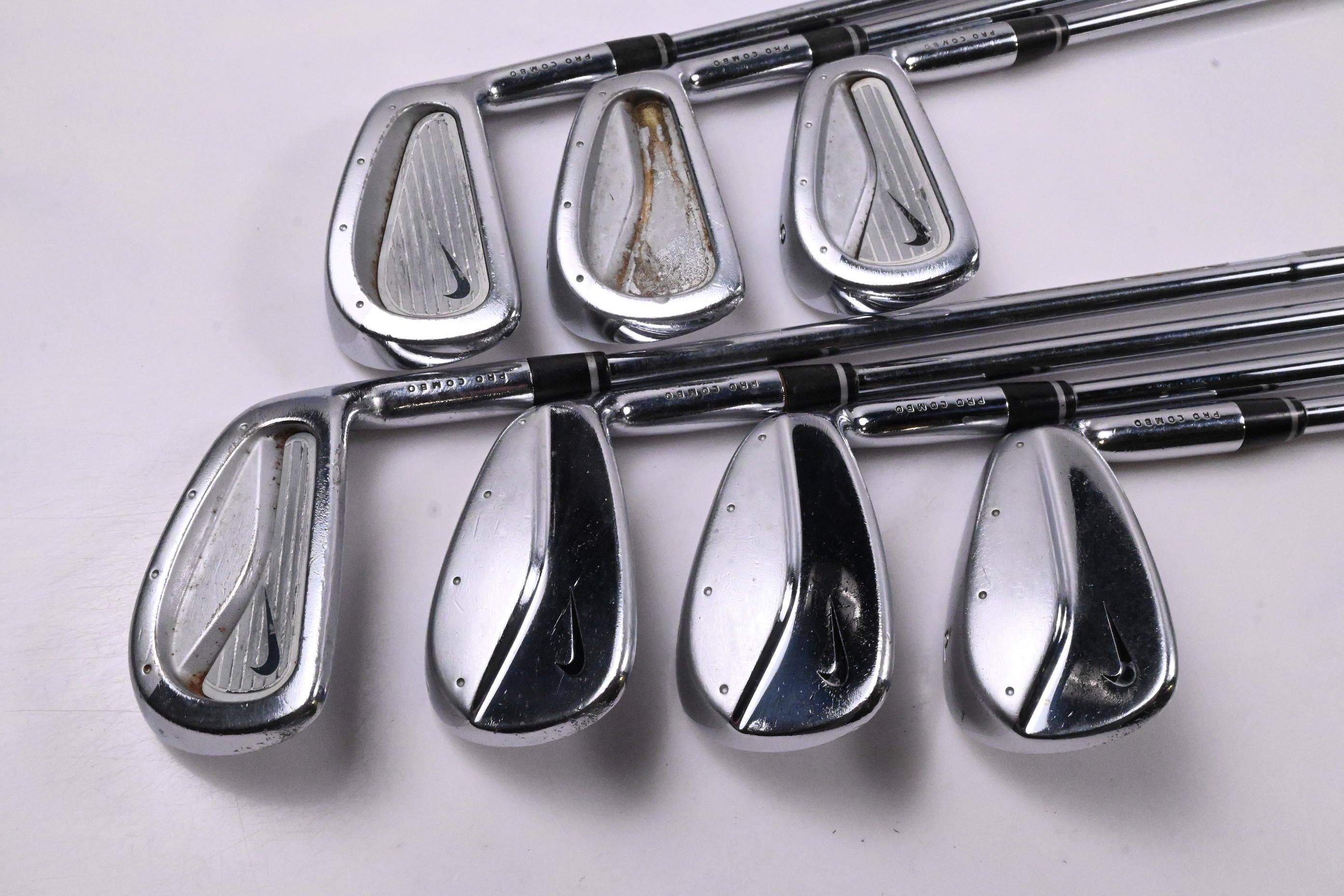 Nike VR Forged Pro Combo 2013 Irons / 4-PW / Stiff Flex Steel Shafts