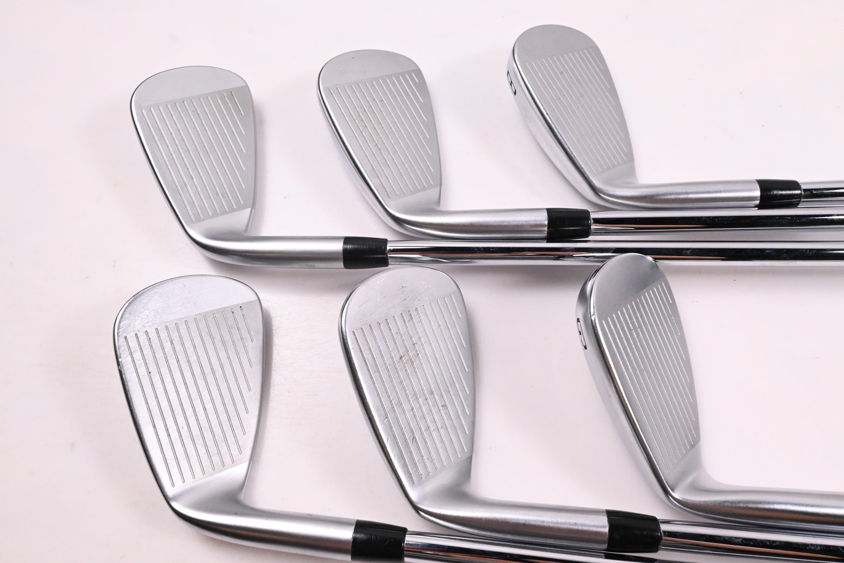Mizuno JPX 925 Hot Metal Irons / 6-PW+GW / Stiff Flex Oban CT-100 Shafts