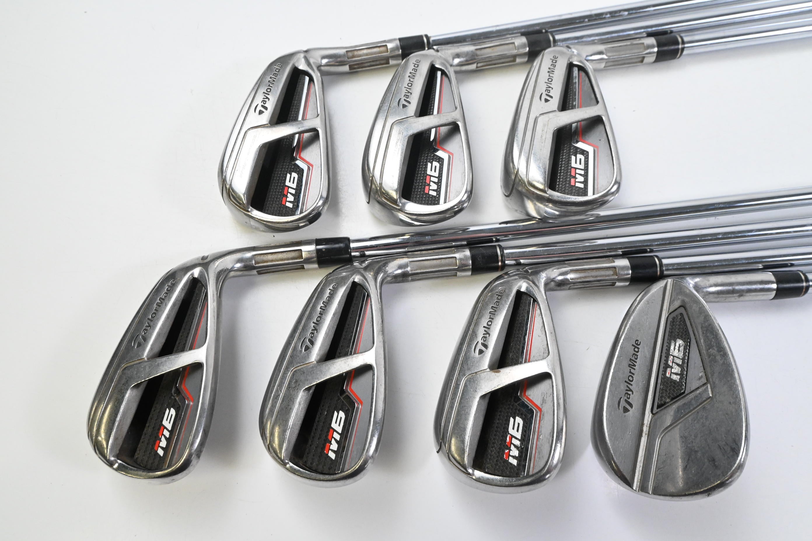Taylormade M6 Irons / 5-PW+SW / Regular Flex KBS MAX 85 Shafts