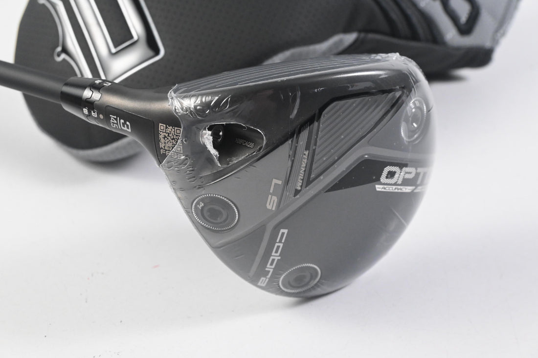 Left Hand Cobra OPTM LS #3 Wood / 14.5 Degree / Stiff Flex Kai'li Dark Waves 70