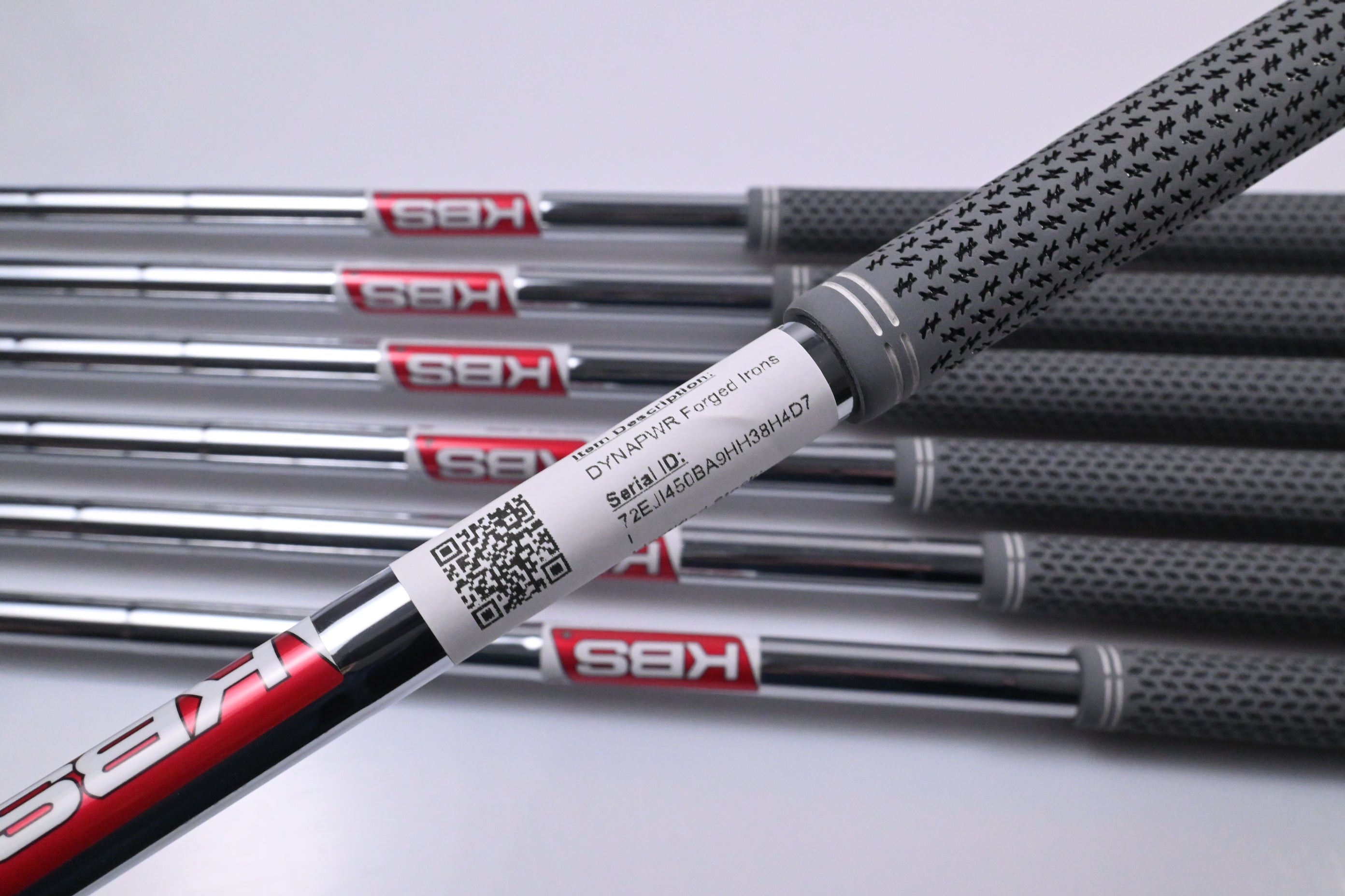 Wilson DYNAPWR Forged Irons / 4-PW / Stiff Flex KBS Tour Lite Shafts