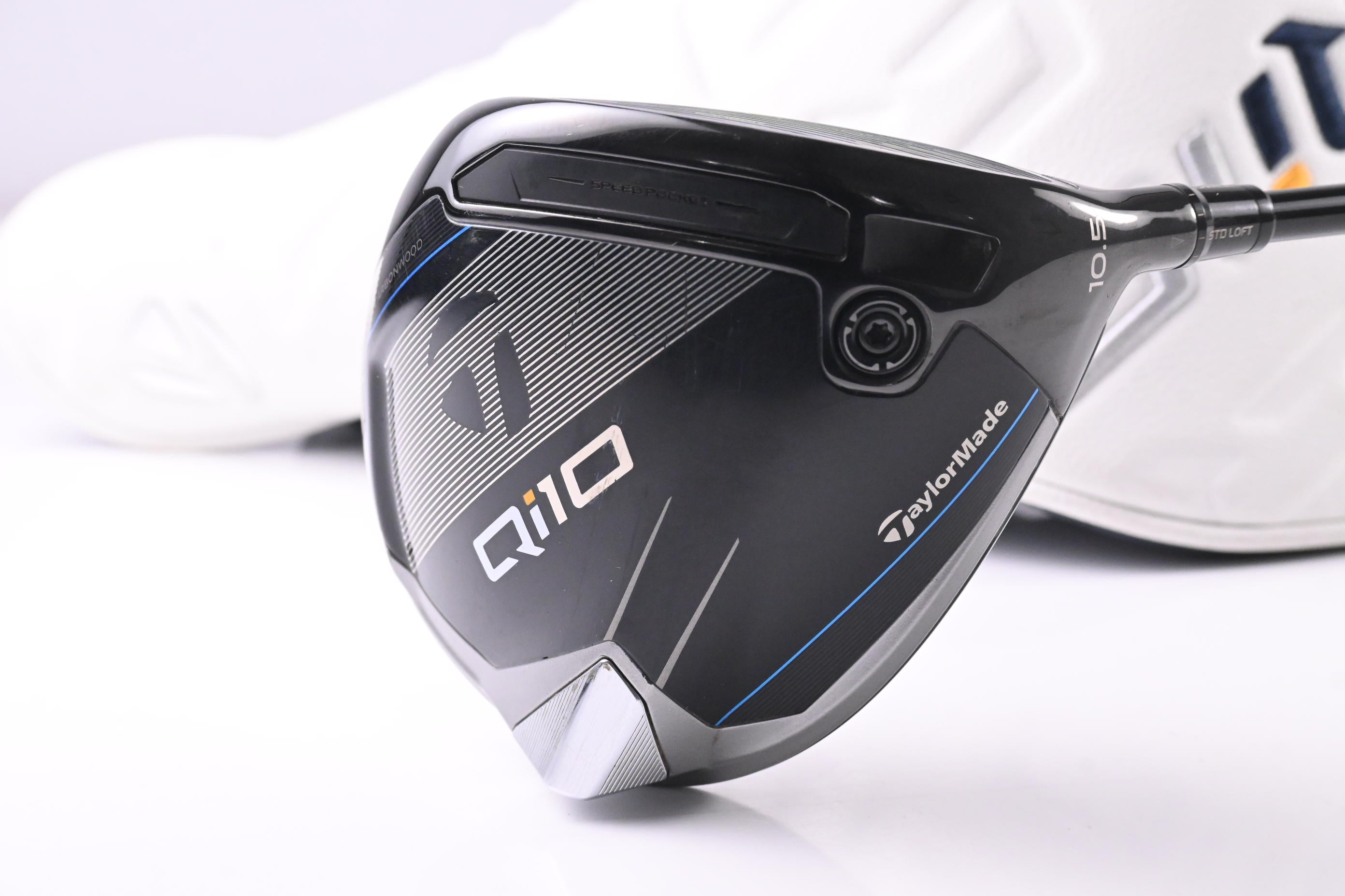 Taylormade Qi10 Driver / 10.5 Degree / Stiff Flex Ventus TR Blue 5 Shaft