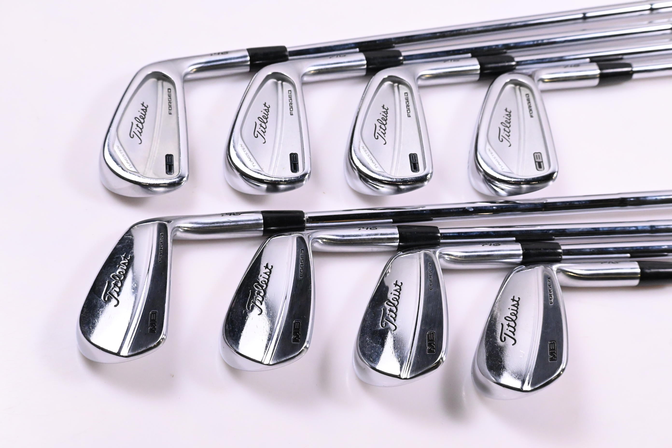 Titleist 716 CB/MB Irons / 3-PW / X-Flex Dynamic Gold AMT X100 Shafts