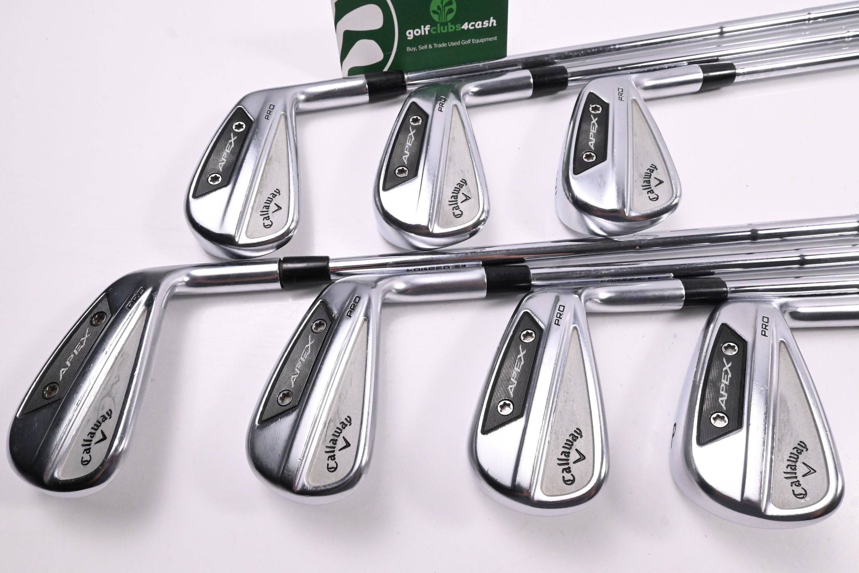 Callaway Apex Pro 24 Irons / 4-PW / Stiff Flex Dynamic Gold Mid 115 S300 Shafts