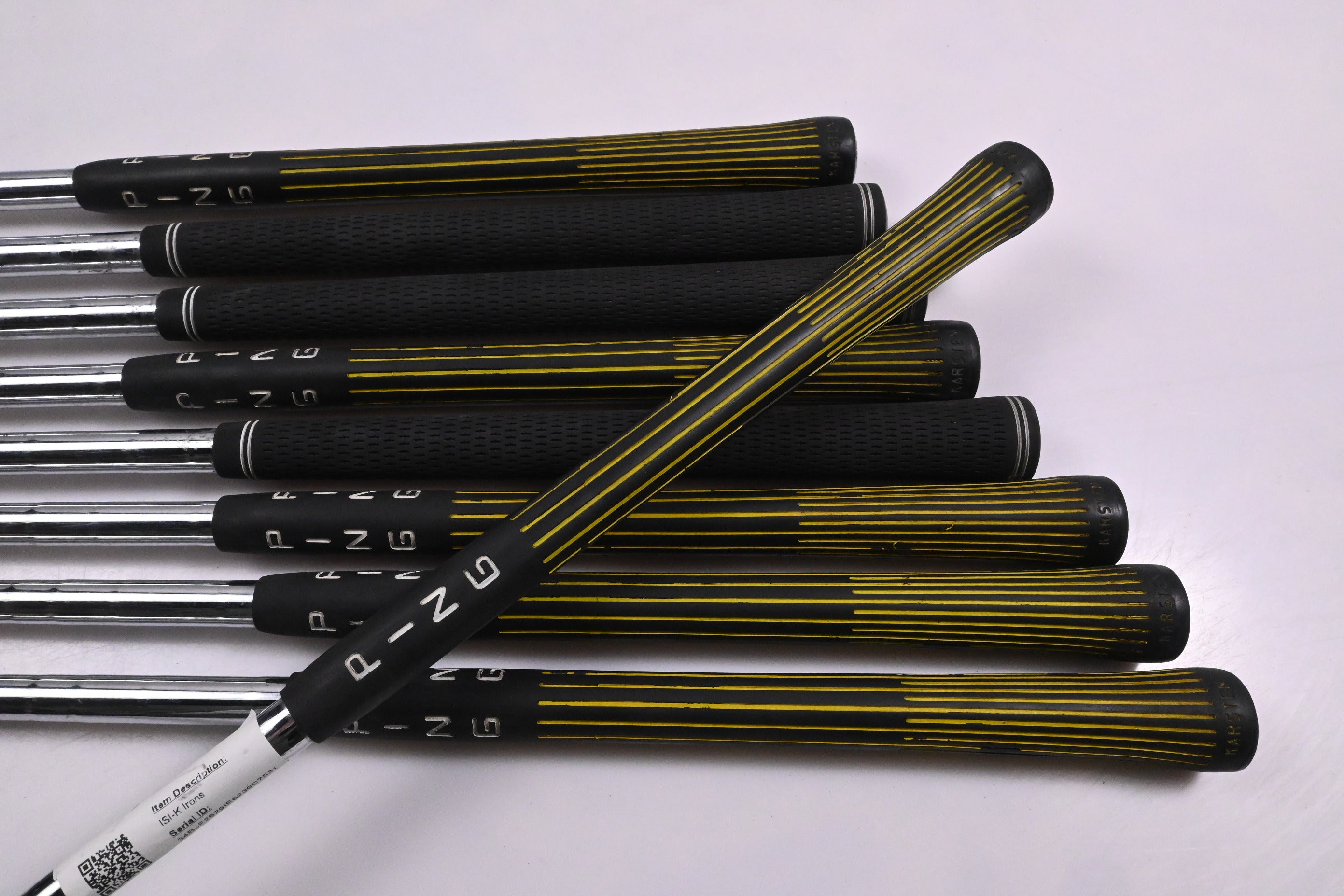 Ping ISI-K Irons / 3-PW+SW / Blue Dot / Stiff Flex Ping Cushin Steel Shafts
