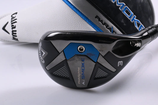 Callaway Paradym Ai Smoke #3 Hybrid / 18 Degree / Stiff Flex Cypher 2.0 70 Shaft