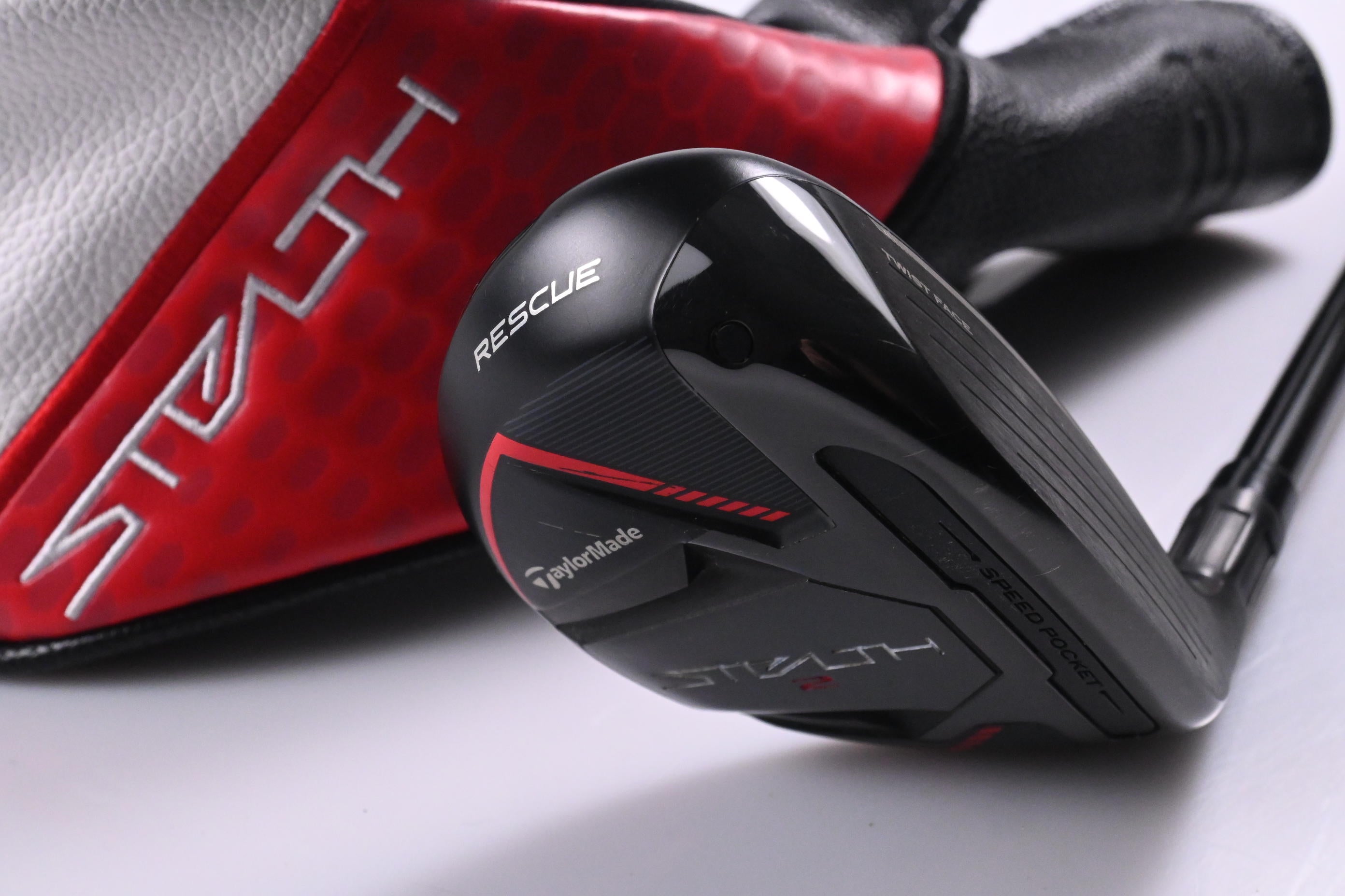 Taylormade Stealth 2 #4 Hybrid / 22 Degree / Stiff Flex Ventus TR Red 7 Shaft