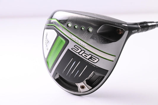 Callaway Epic Max Driver / 10.5 Degree / Senior Flex HZRDUS Smoke iM Green 50