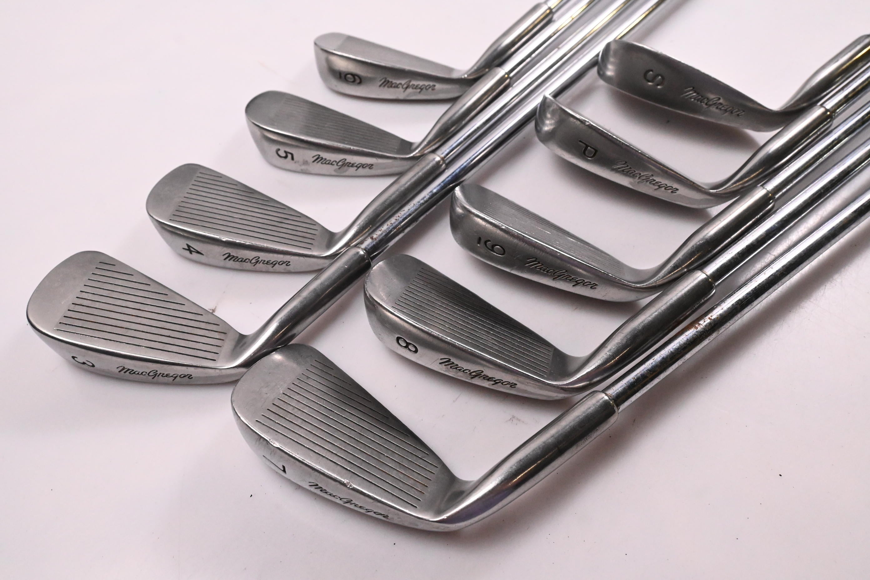 MacGregor DX Irons / 3-PW+SW / Regular Flex MacGregor Tour Step 2 Shafts