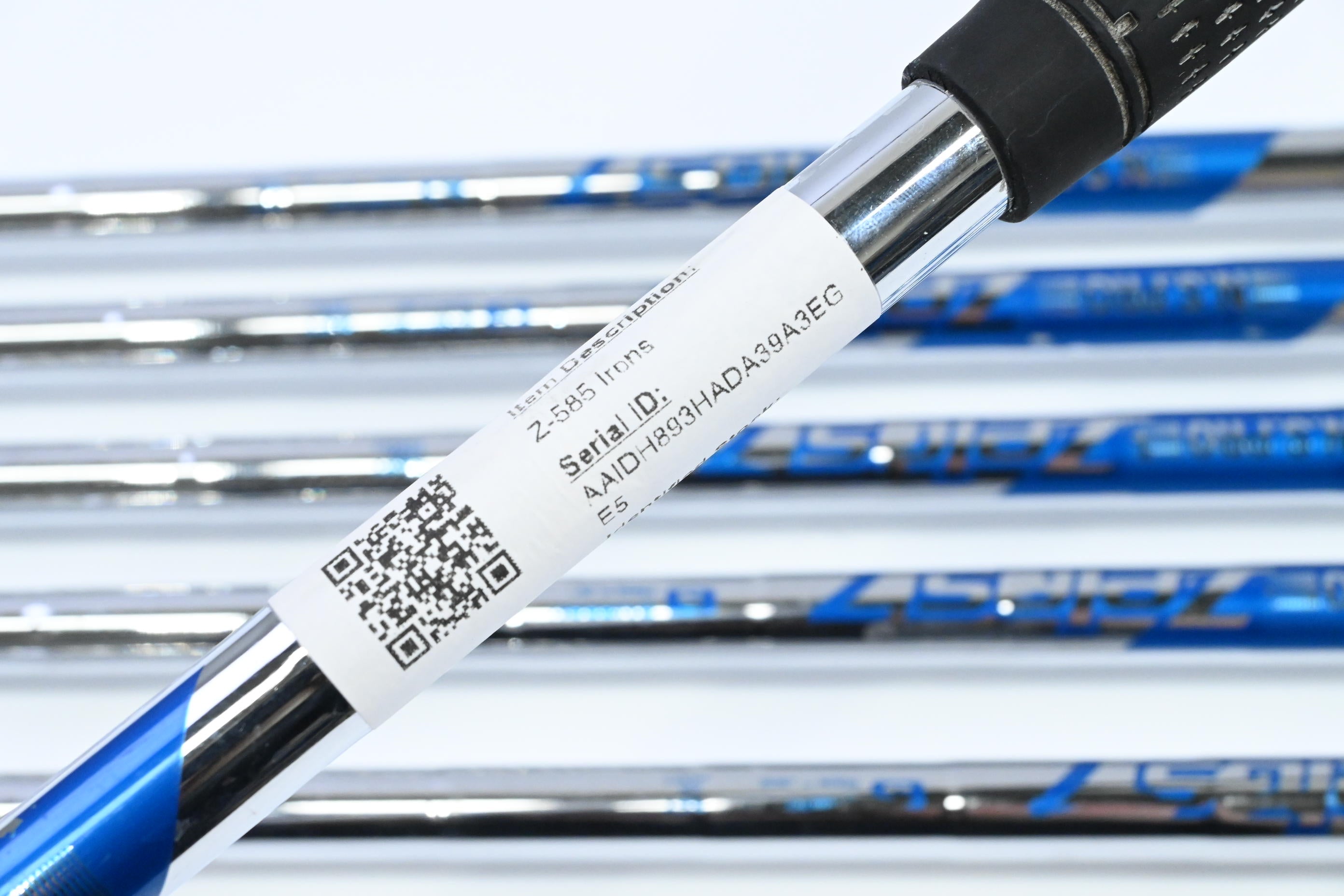 Srixon Z-585 Irons / 5-PW / Stiff Flex NS Pro Zelos 7 Shafts
