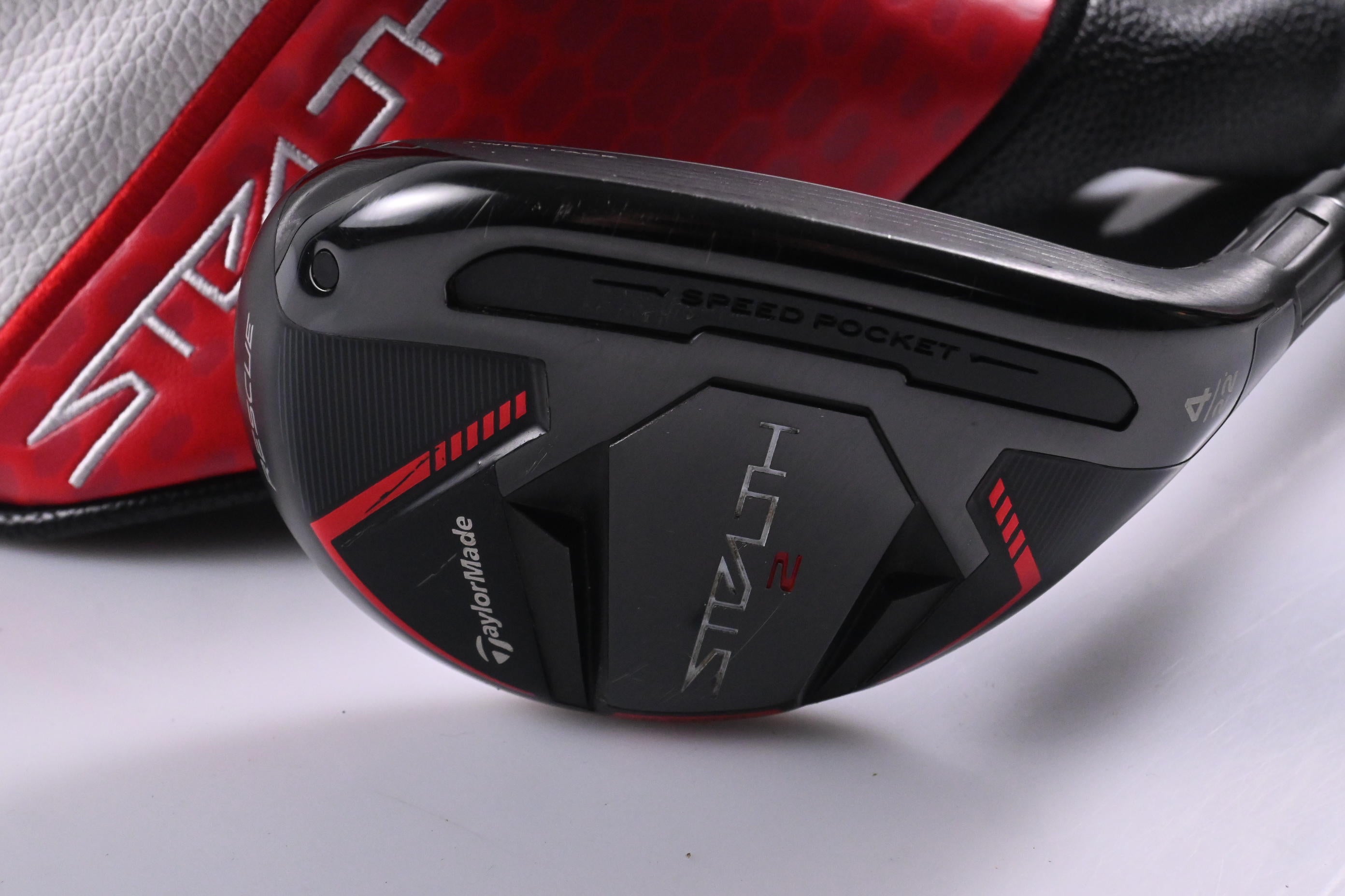 Taylormade Stealth 2 #4 Hybrid / 22 Degree / Stiff Flex Ventus TR Red 7 Shaft