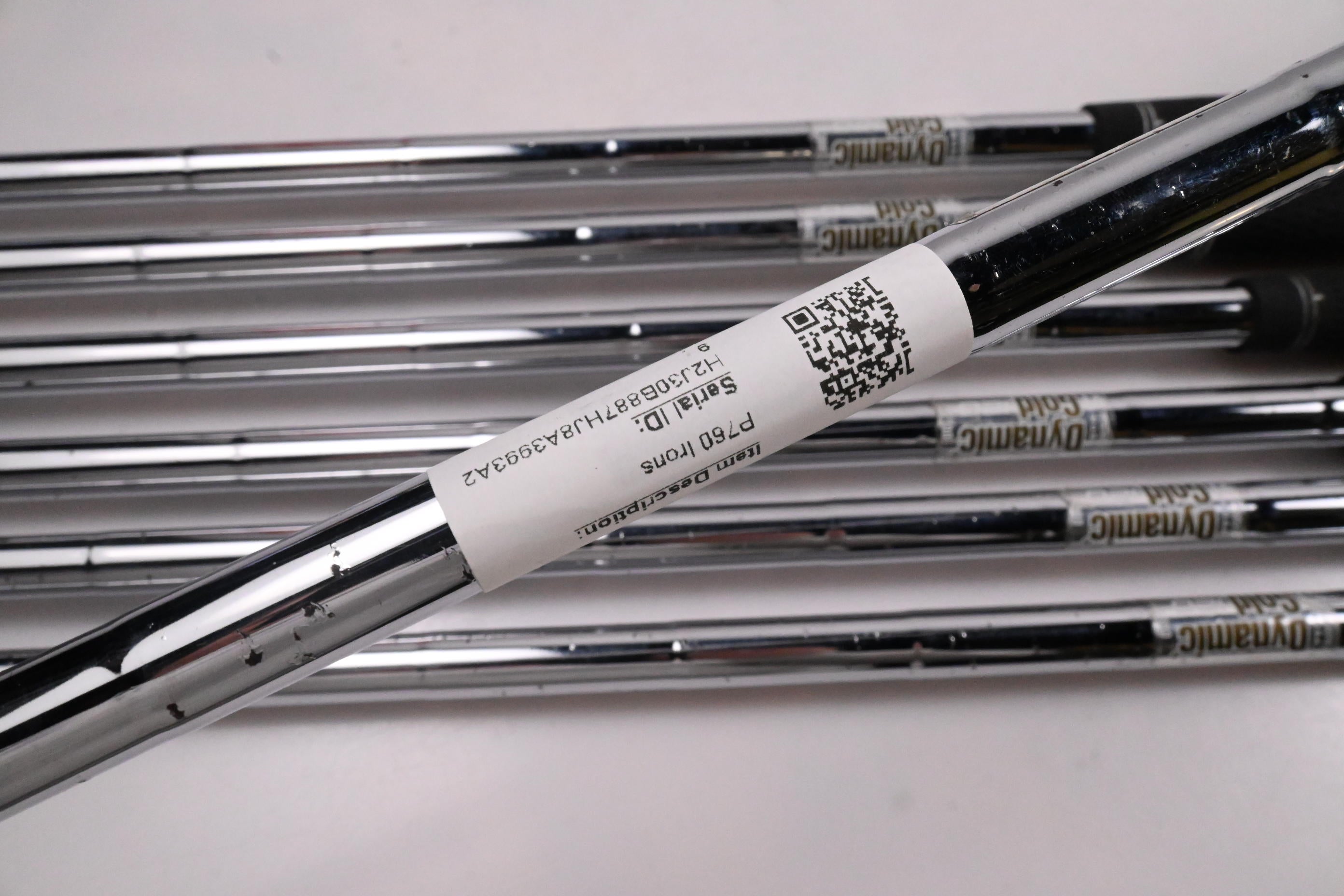 Taylormade P760 Irons / 4-PW / Stiff Flex Dynamic Gold 120 S300 Shafts