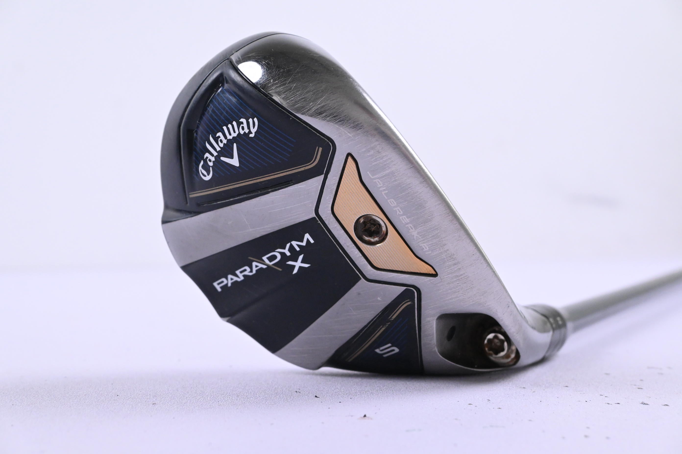 Callaway Paradym X #5 Hybrid / 24 Degree / Regular Flex HZRDUS Gen4 Silver Shaft