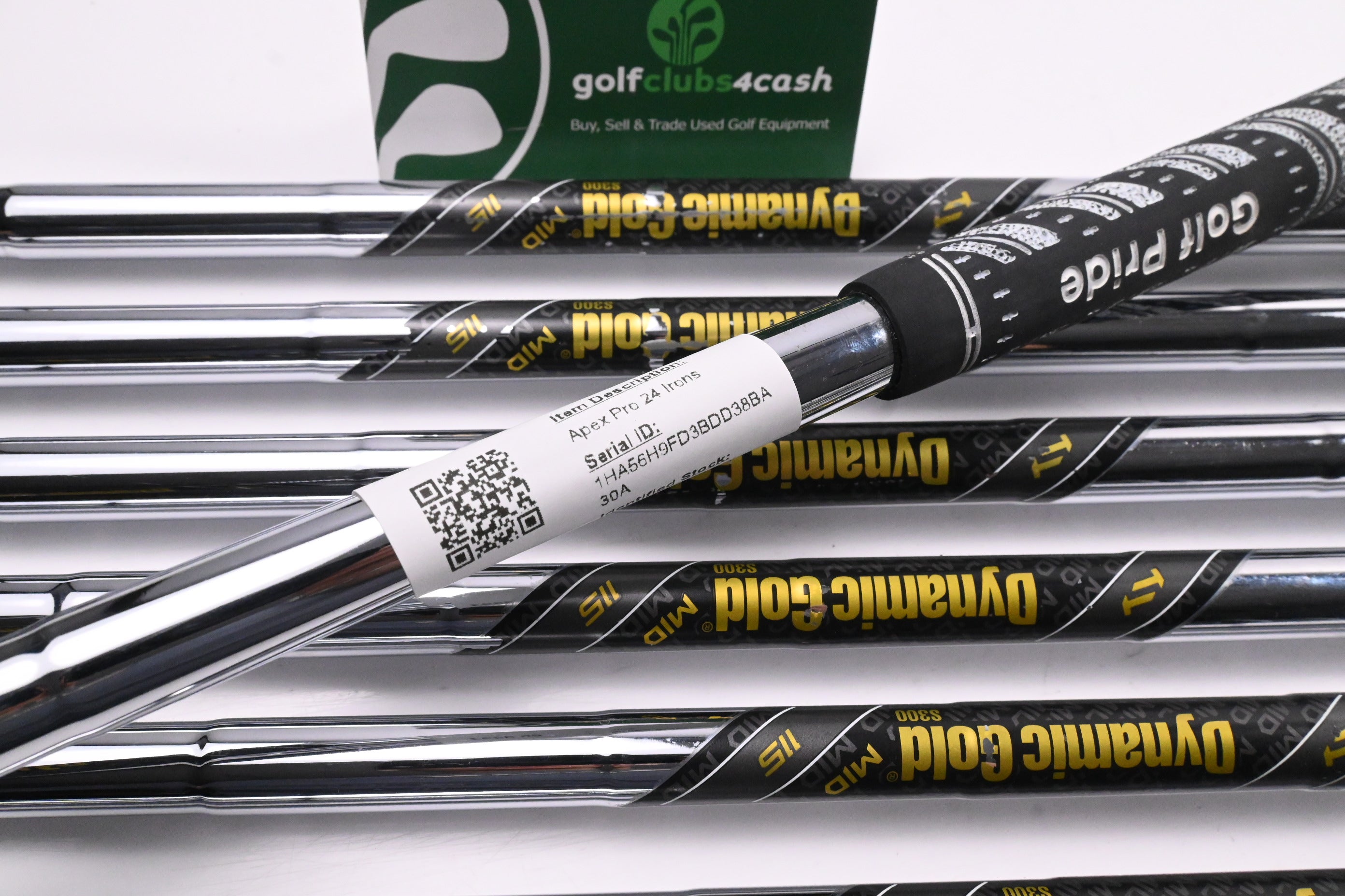 Callaway Apex Pro 24 Irons / 4-PW / Stiff Flex Dynamic Gold Mid 115 S300 Shafts