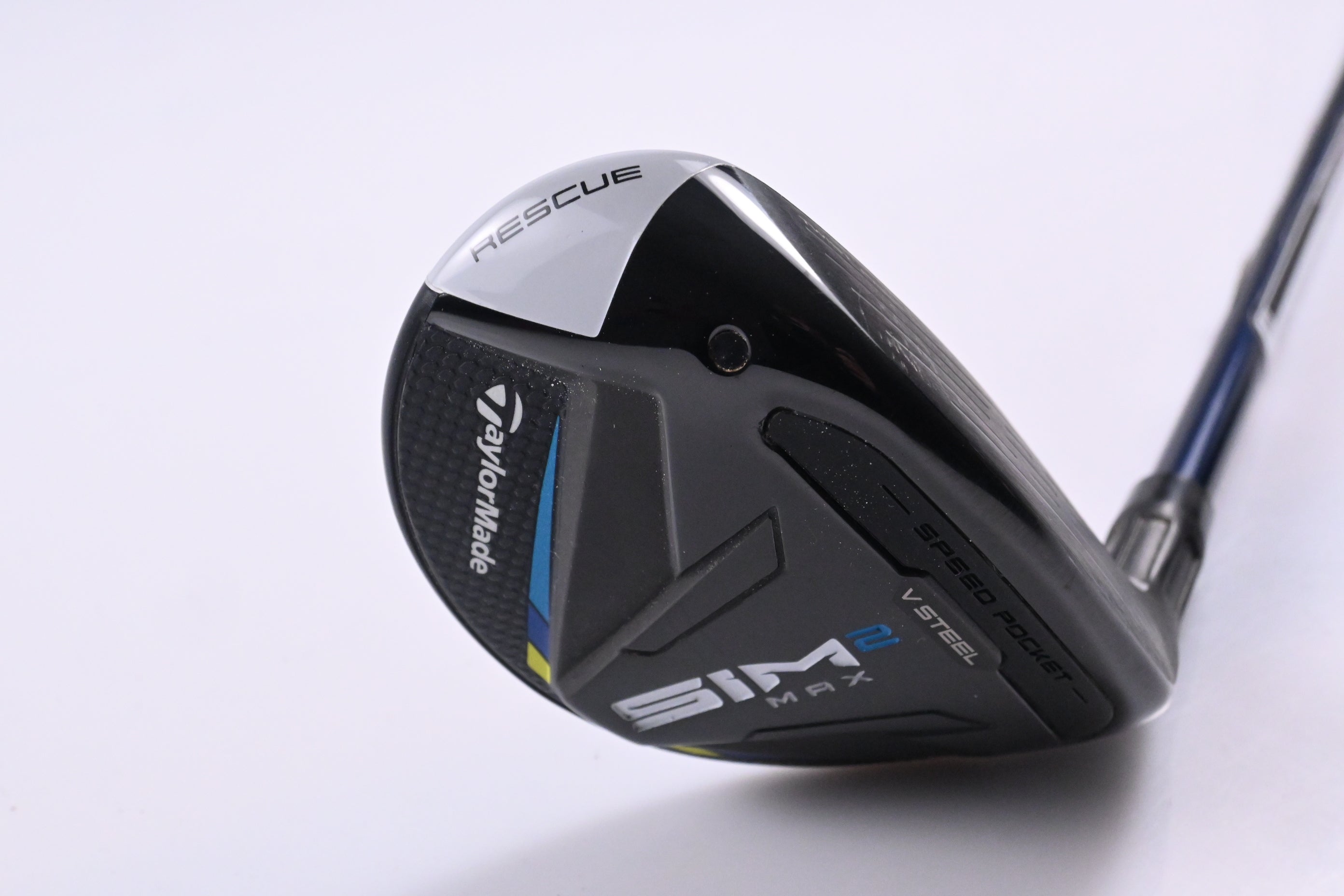 Taylormade SIM2 Max #4 Hybrid / 22 Degree / Regular Flex Ventus Blue 6 Shaft