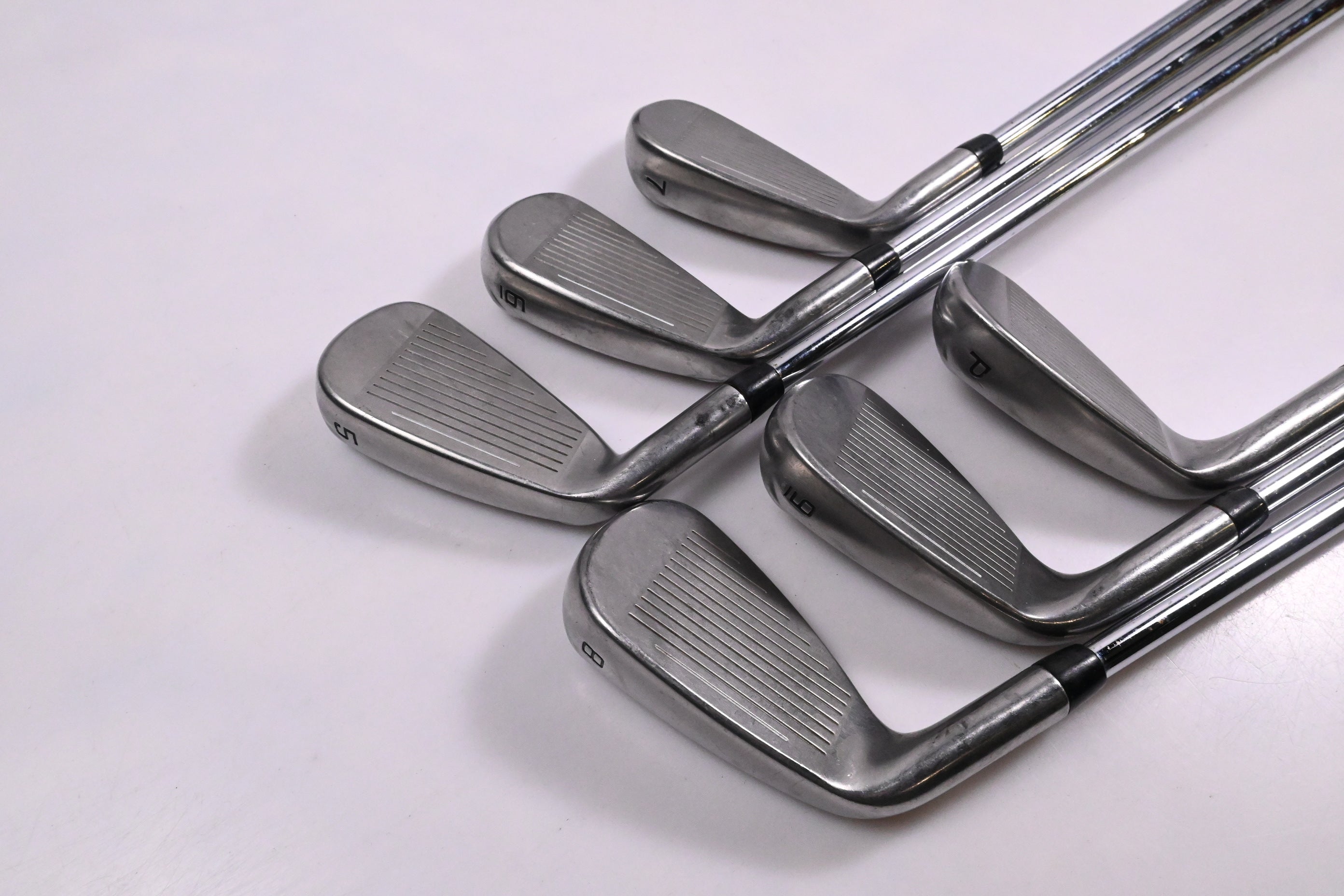 Cobra Aerojet Irons / 5-PW / Stiff Flex KBS $-Taper Lite 95 Steel Shafts