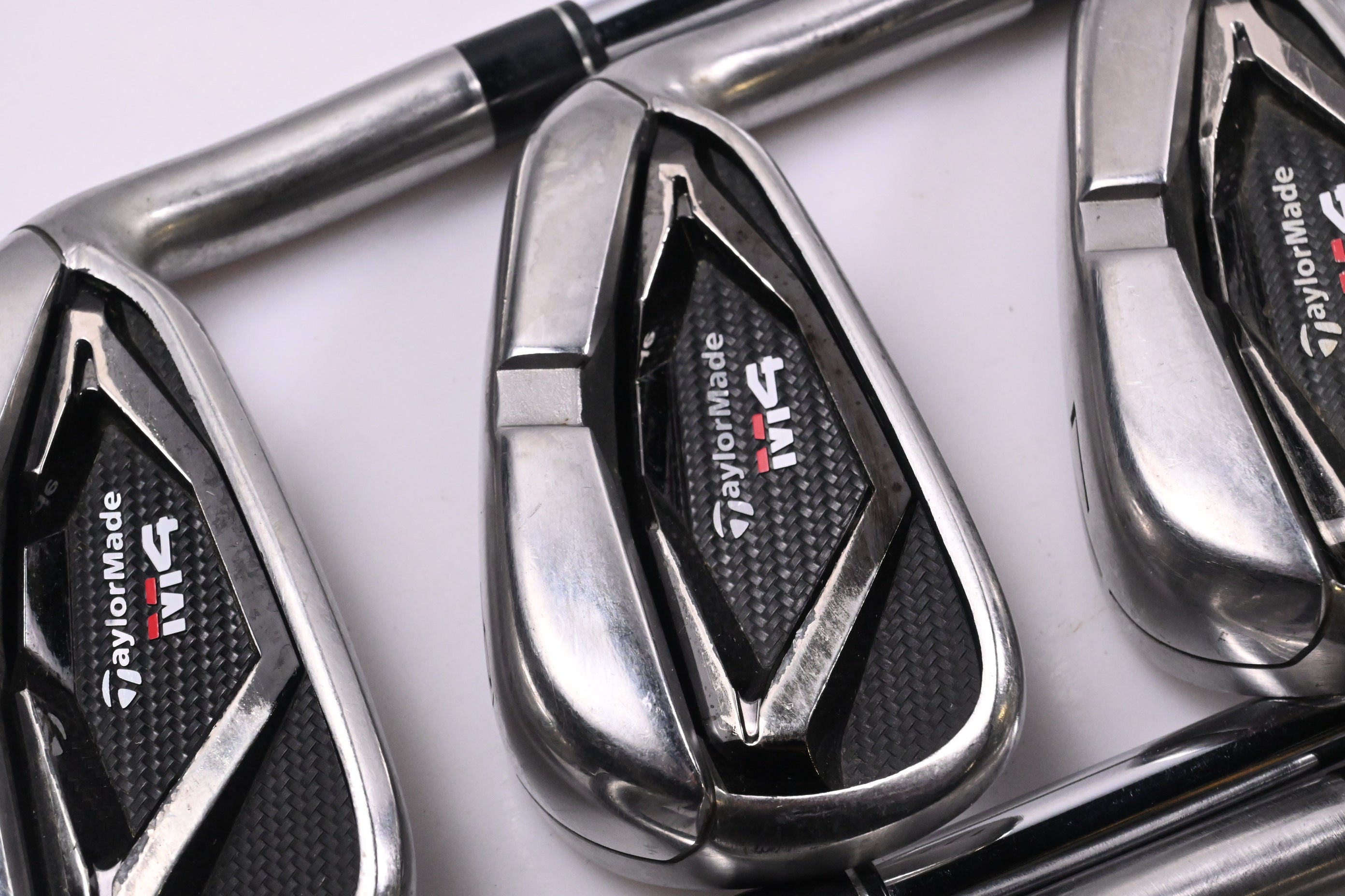 Taylormade M4 Irons / 5-PW / Stiff Flex KBS Steel Shafts