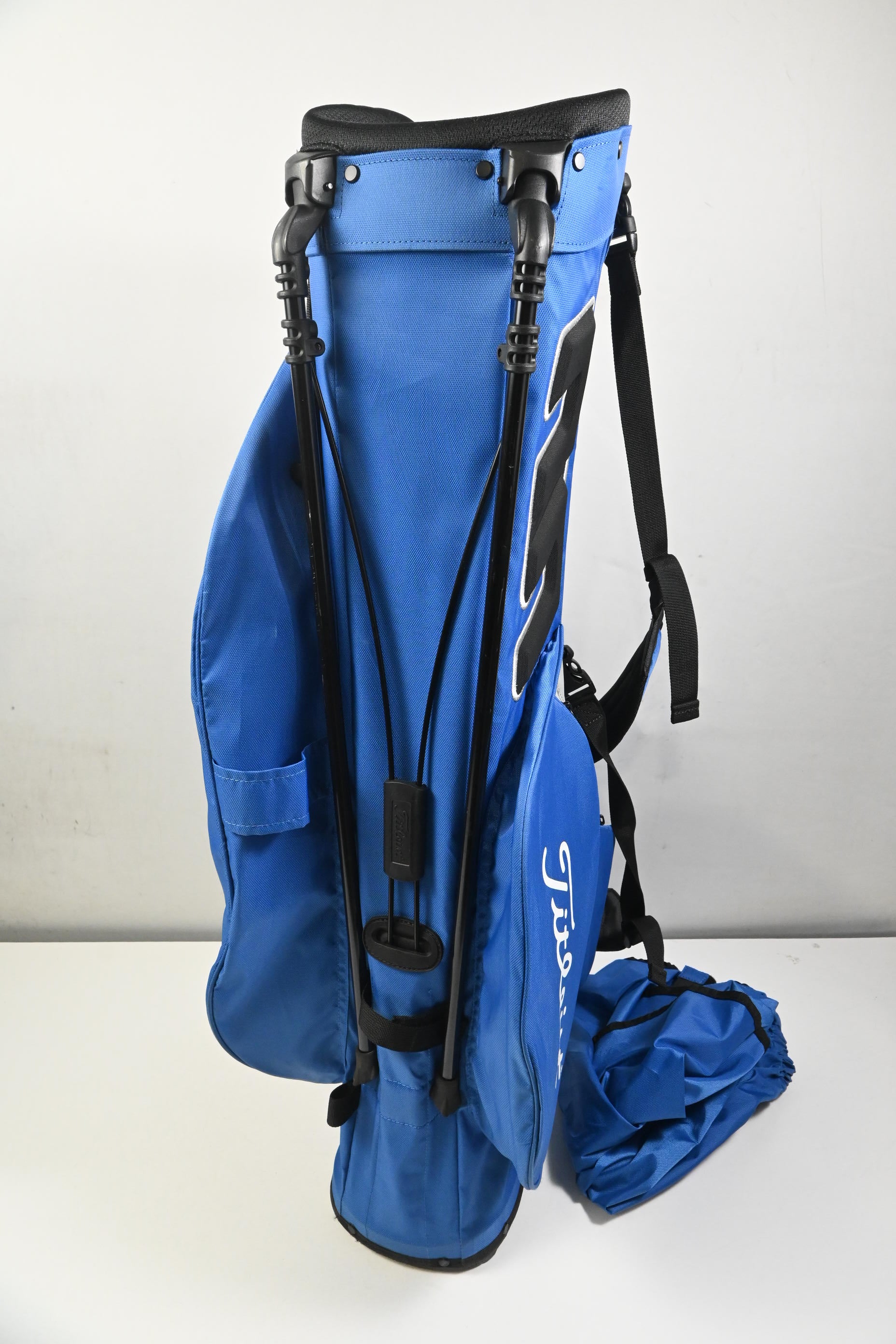 Titleist Players 4 Stand Bag / 4-Way Divider / Blue, Grey