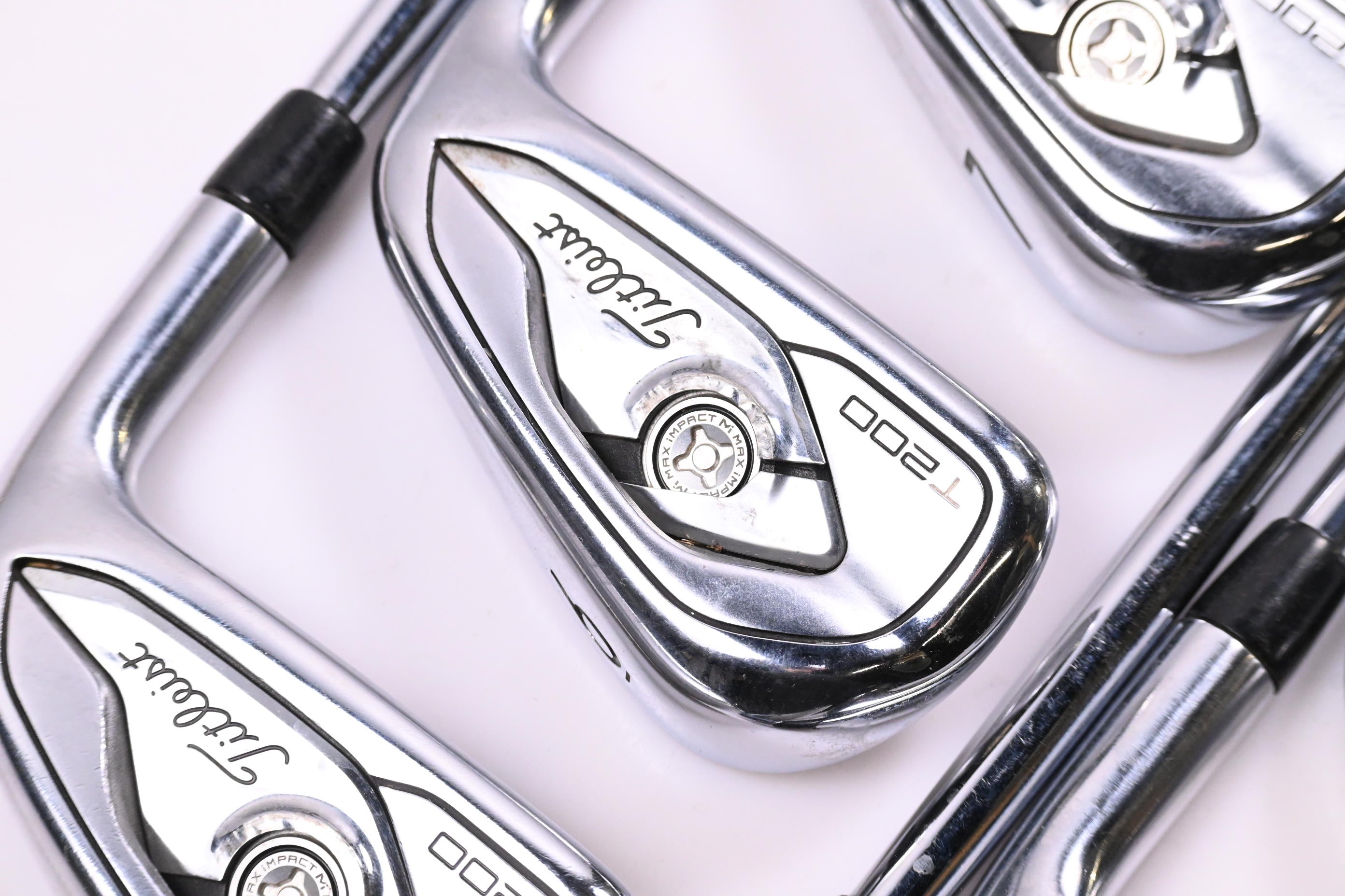Titleist T200 2019 Irons / 5-PW+48° / Stiff Flex AMT Tour White S300 Shafts