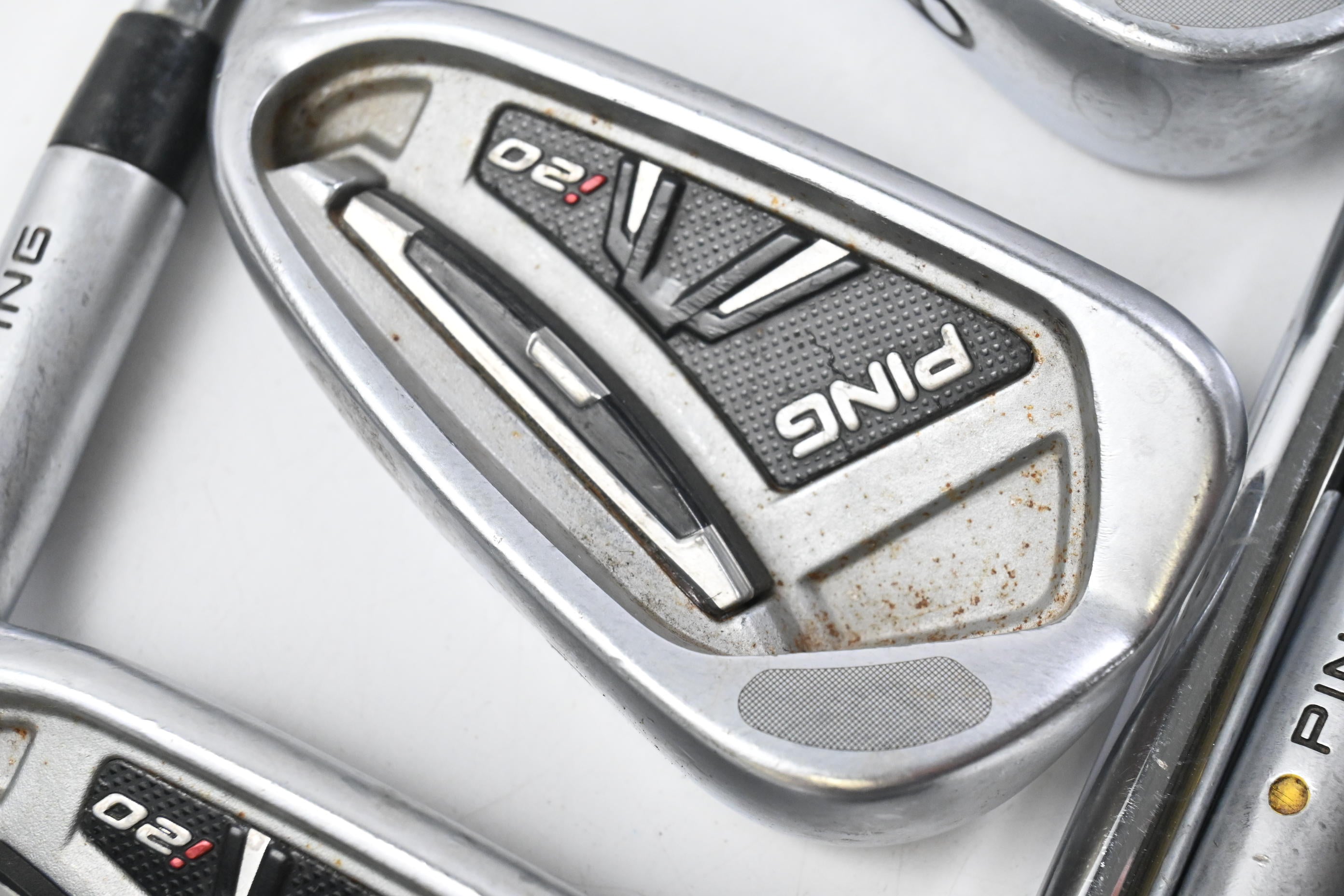 Ping i20 Irons / 4-PW / Yellow Dot / Regular Flex Ping CFS Shafts
