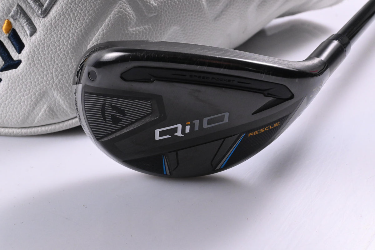 Taylormade Qi10 #4 Hybrid / 22 Degree / Stiff Flex Fujikura Ventus TR Blue 7