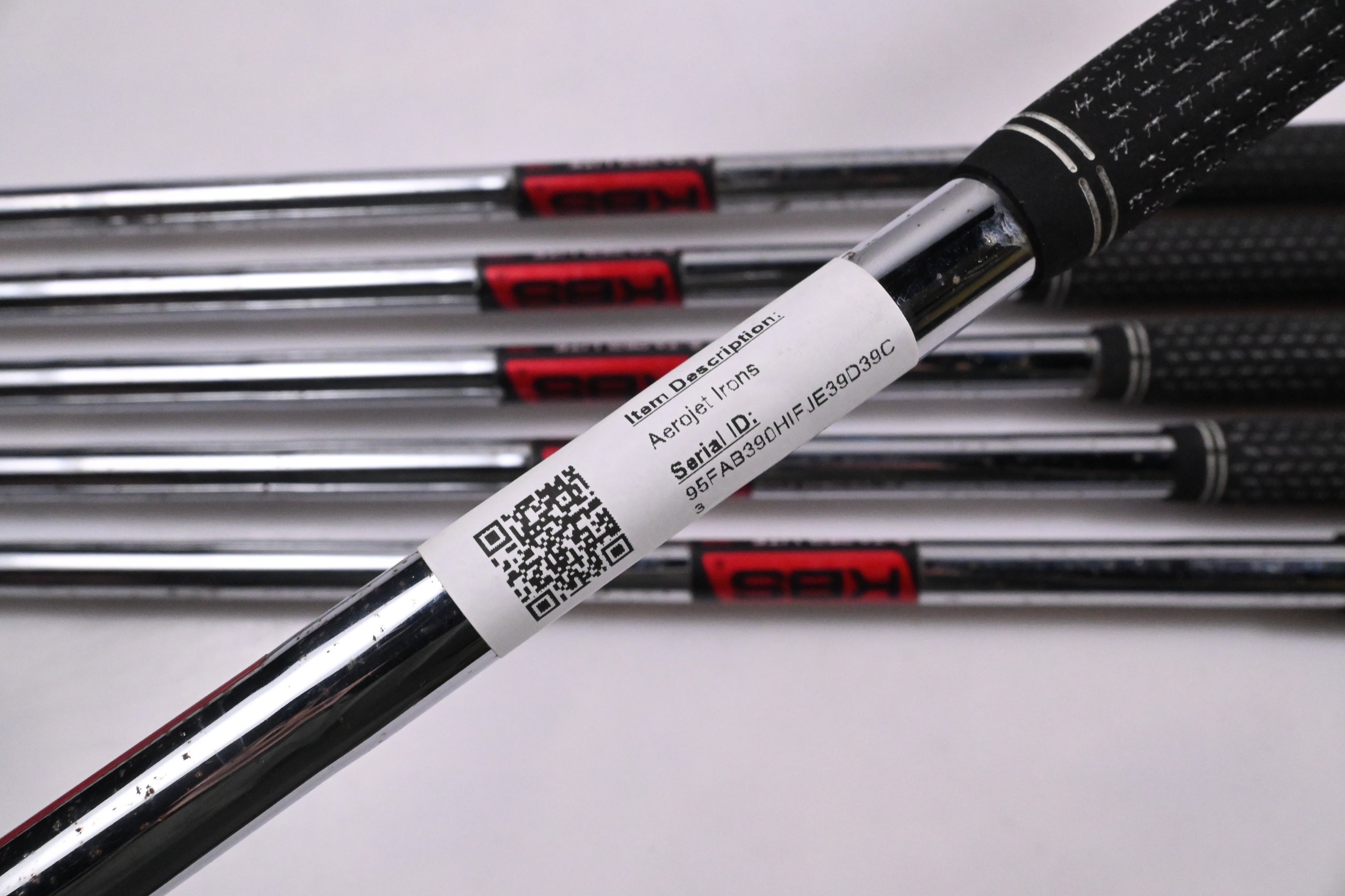 Cobra Aerojet Irons / 5-PW / Stiff Flex KBS $-Taper Lite 95 Steel Shafts