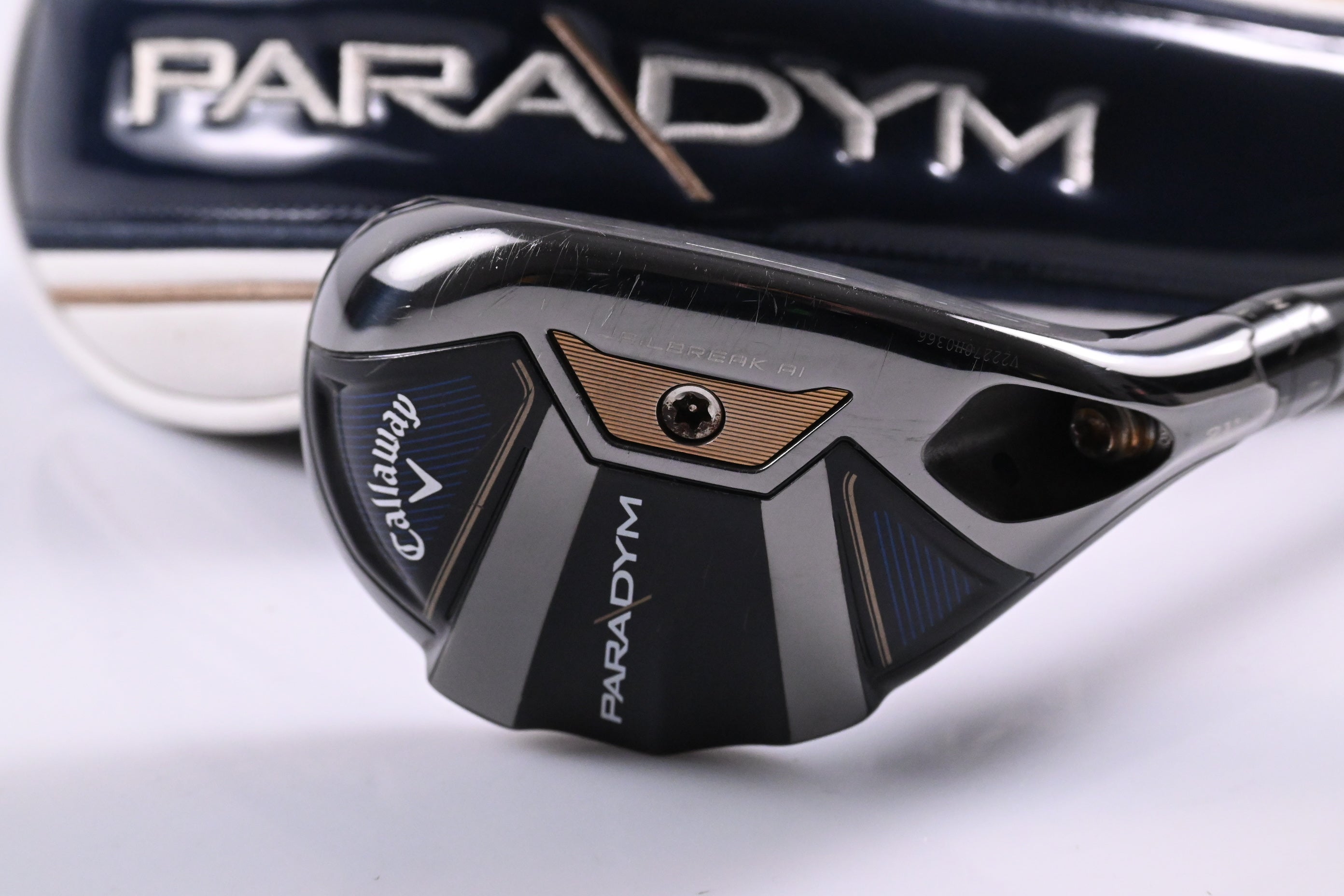 Callaway Paradym #4 Hybrid / 21 Degree / Regular Flex HZRDUS Silver 65 Shaft