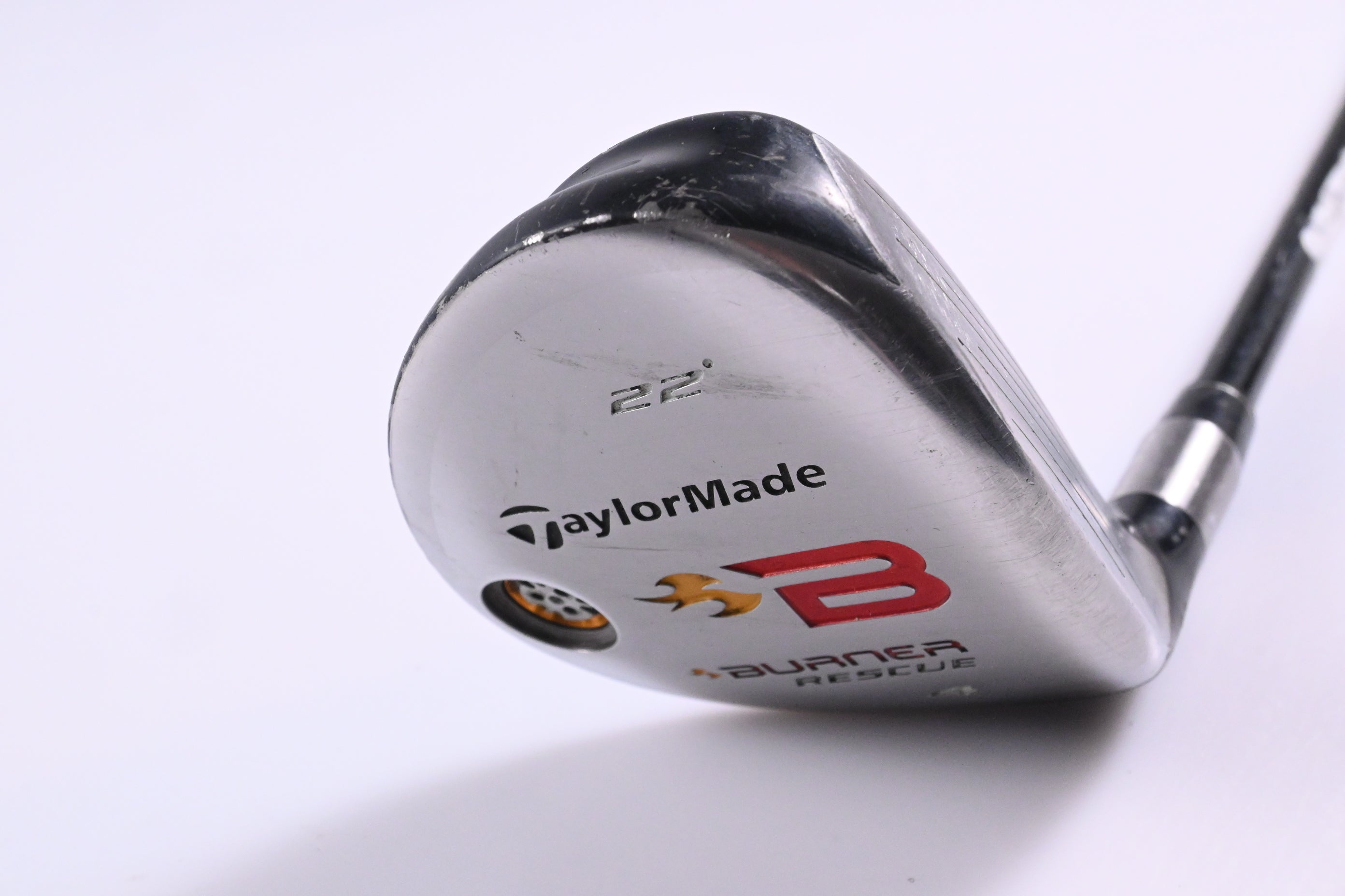 Taylormade Burner 2008 #4 Hybrid / 22 Degree / Regular Flex Reax 60 Shaft