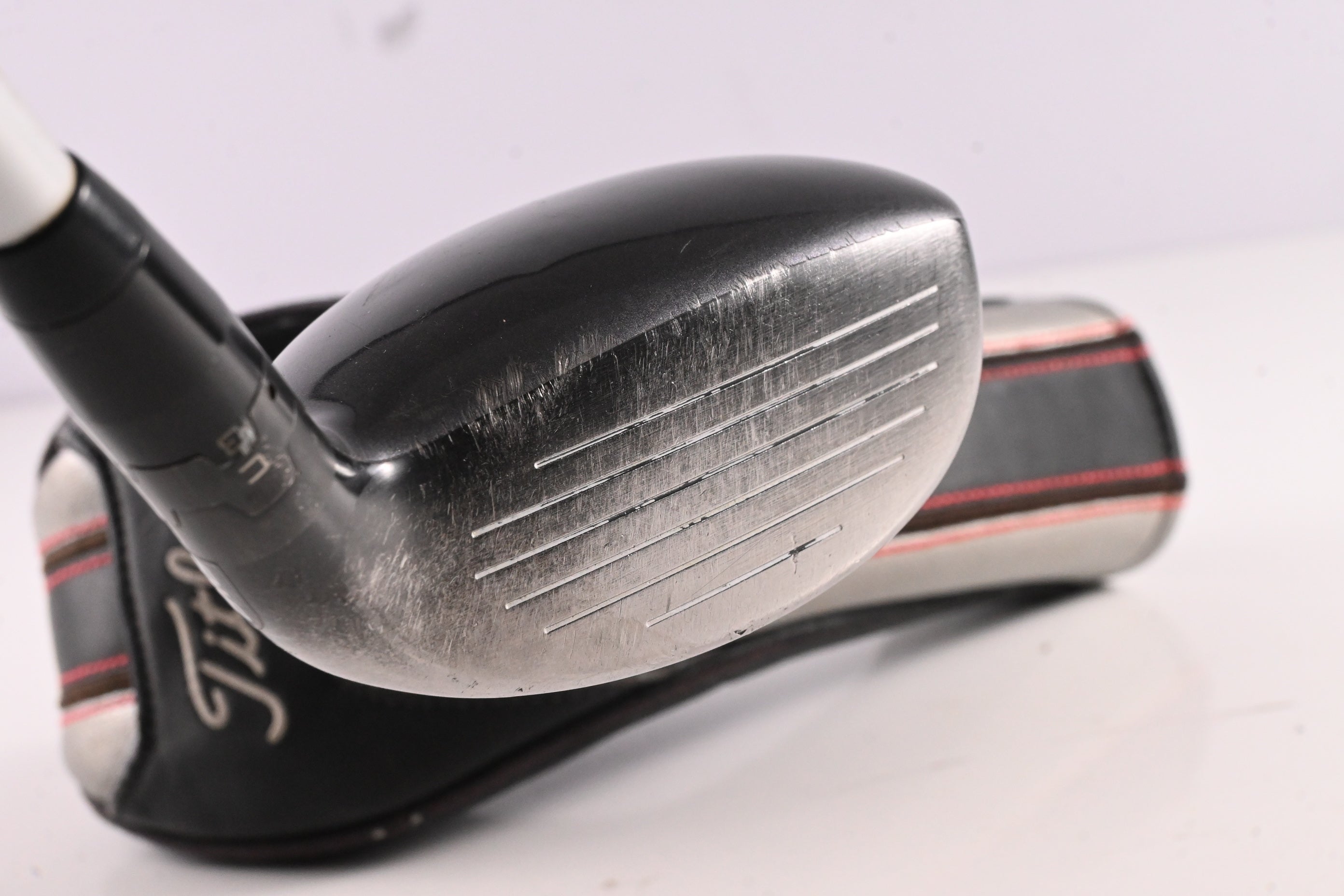 Left Hand Titleist 816 H1 #5 Hybrid / 25 Degree / Stiff Flex Aldila Rogue Black