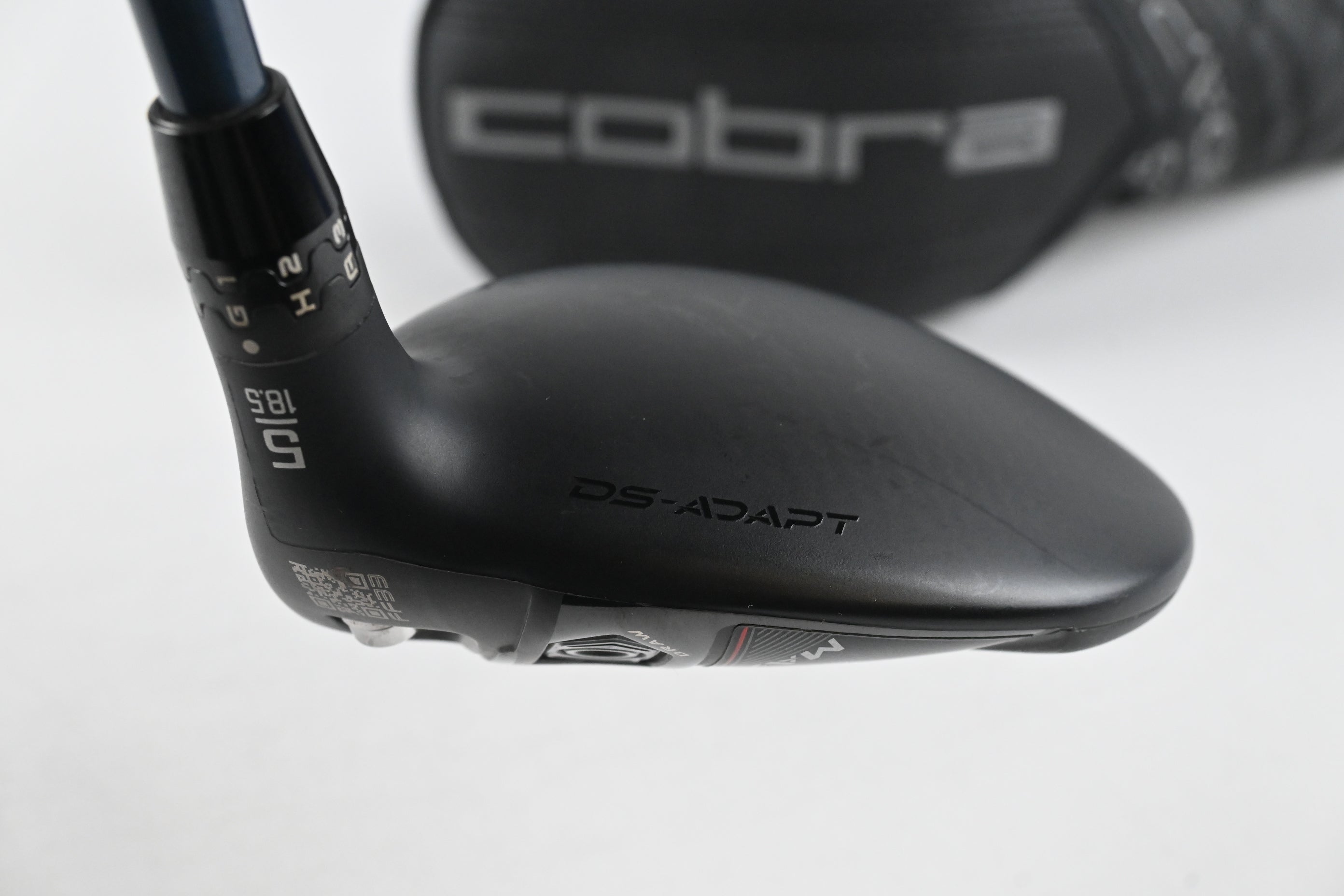 Cobra DS-Adapt Max #5 Wood / 18.5 Degree / Stiff Flex Denali Blue 70 Shaft