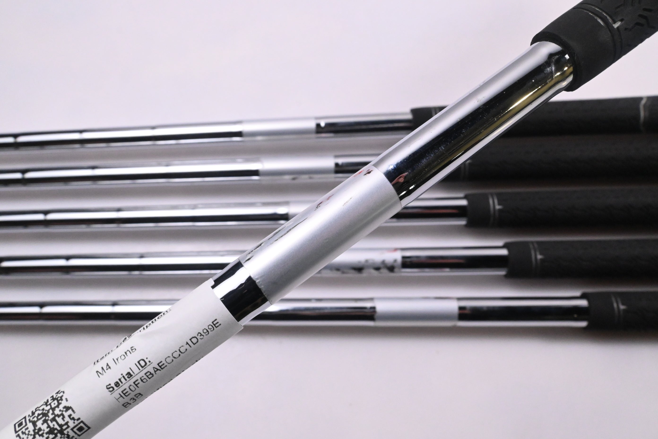 Taylormade M4 Irons / 5-PW / Stiff Flex KBS Steel Shafts