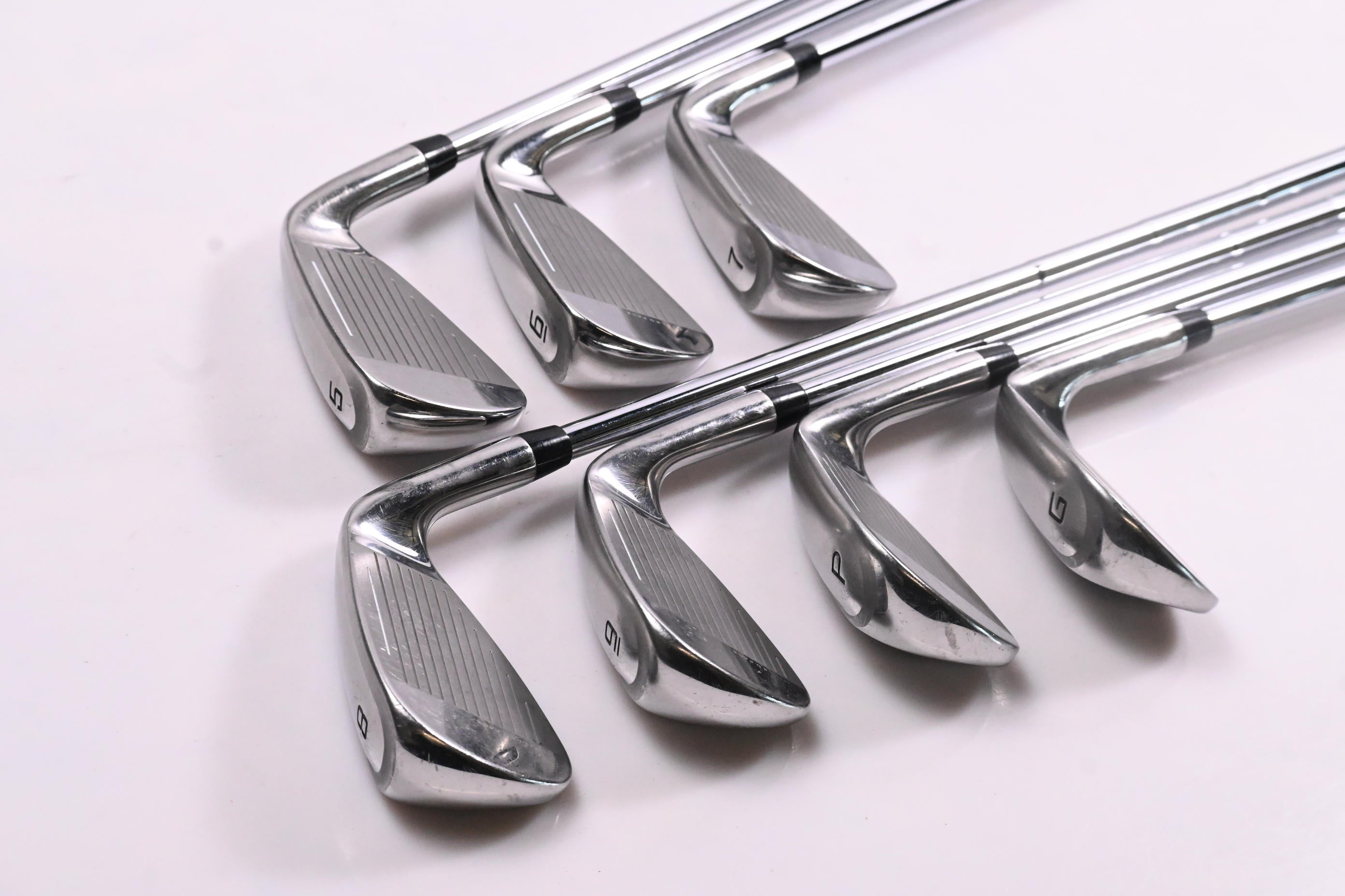 Left Hand Cobra King Speedzone Irons / 5-PW+GW / Stiff Flex Cobra Steel Shafts