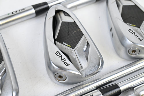 Ping G430 Irons / 5-PW+GW / Green Dot / X-Flex Project X LS 125 Steel Shafts