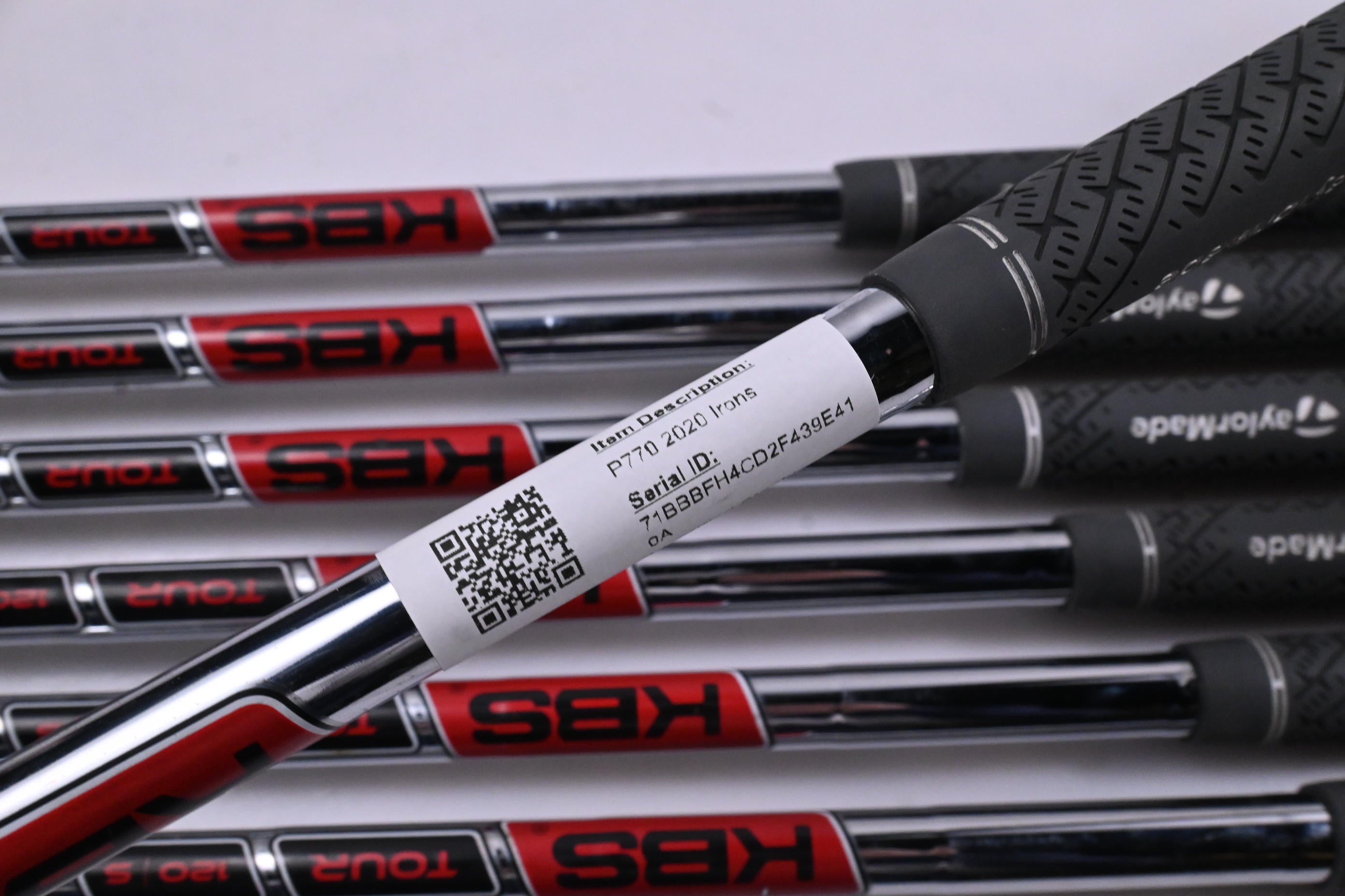 Taylormade P770 2020 Irons / 4-PW / Stiff Flex KBS Tour 120 Shafts