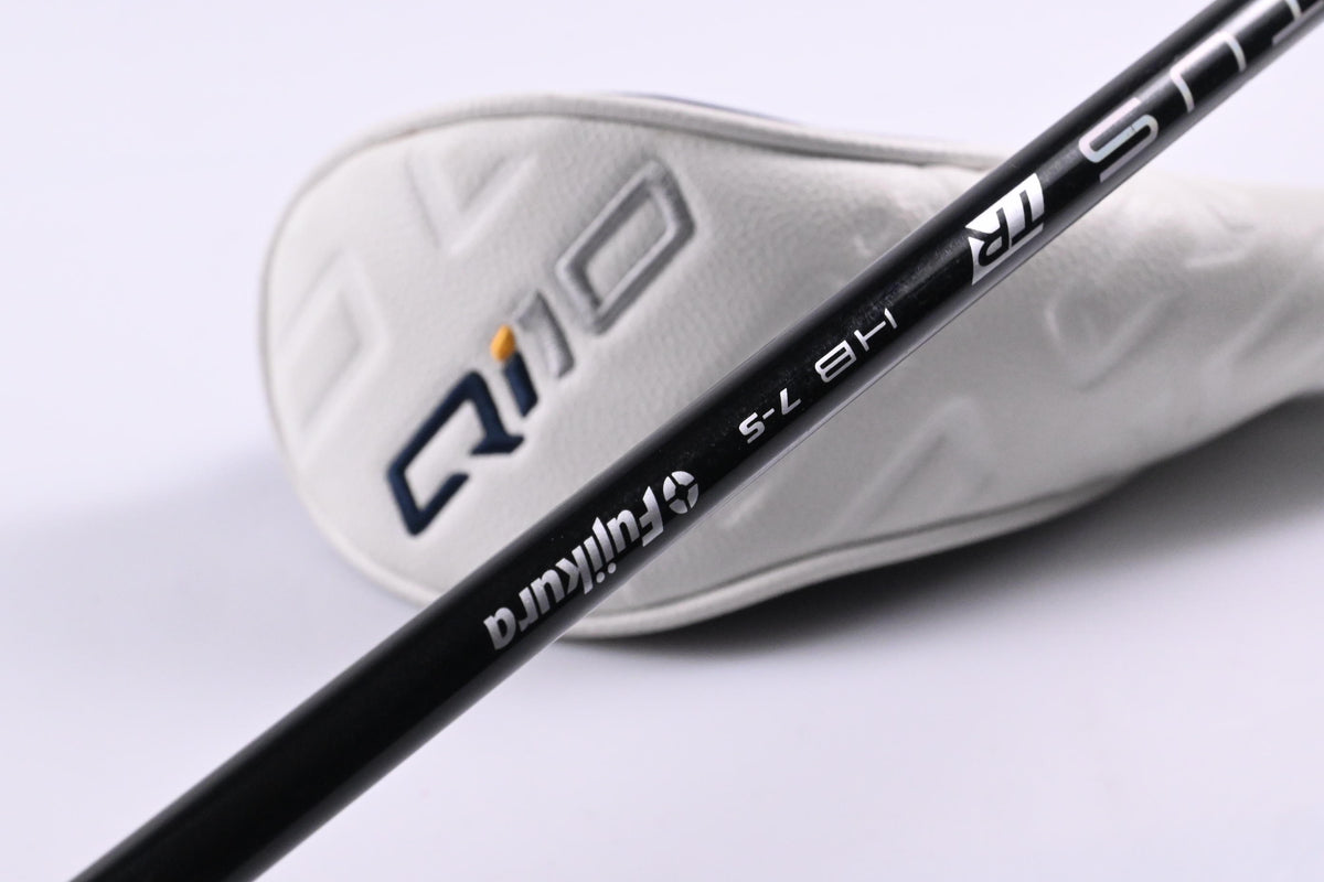 Taylormade Qi10 #4 Hybrid / 22 Degree / Stiff Flex Fujikura Ventus TR Blue 7