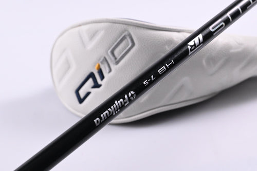 Taylormade Qi10 #4 Hybrid / 22 Degree / Stiff Flex Fujikura Ventus TR Blue 7