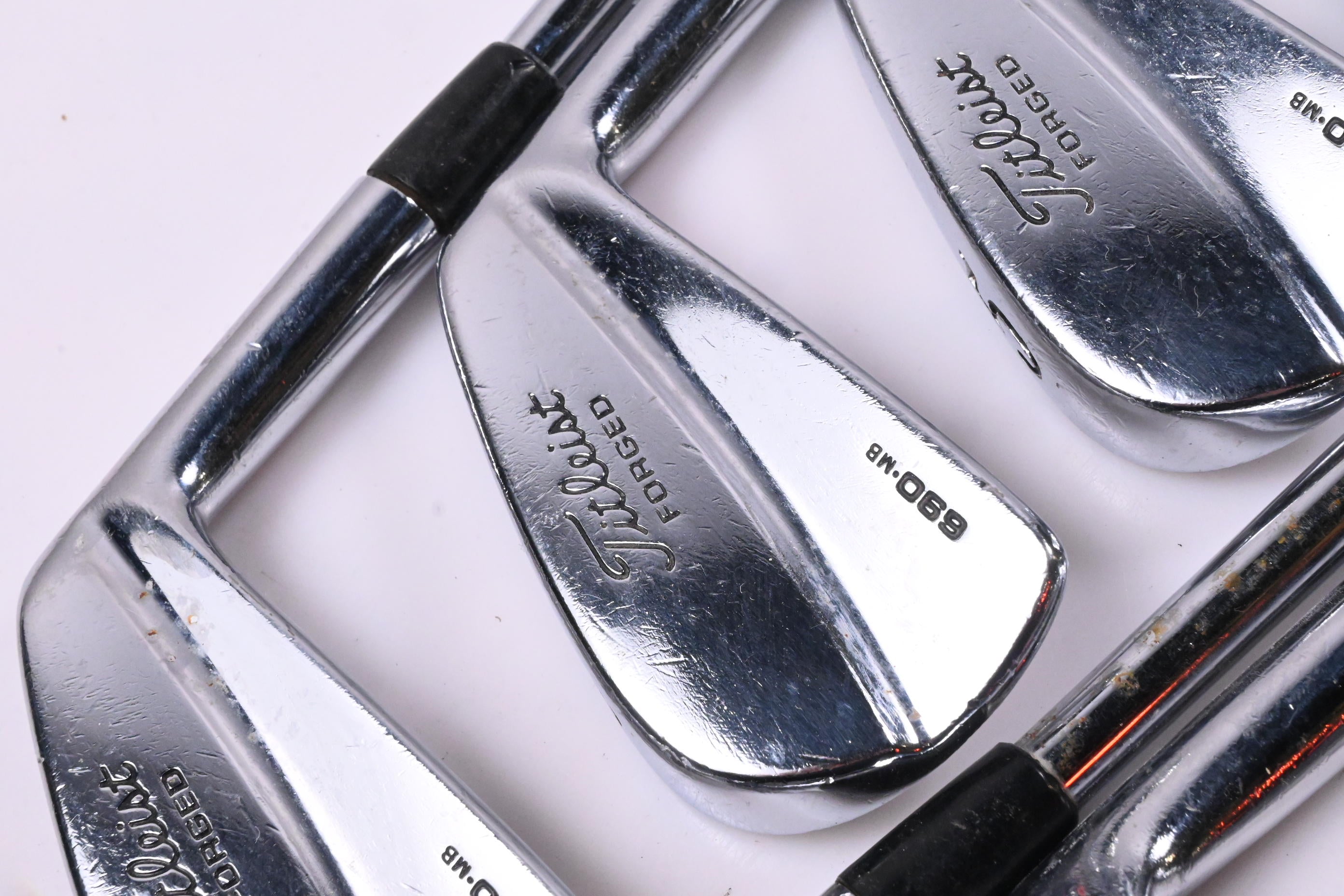 Titleist 690.MB Irons / 3-PW / Stiff Flex Titleist Steel Shafts