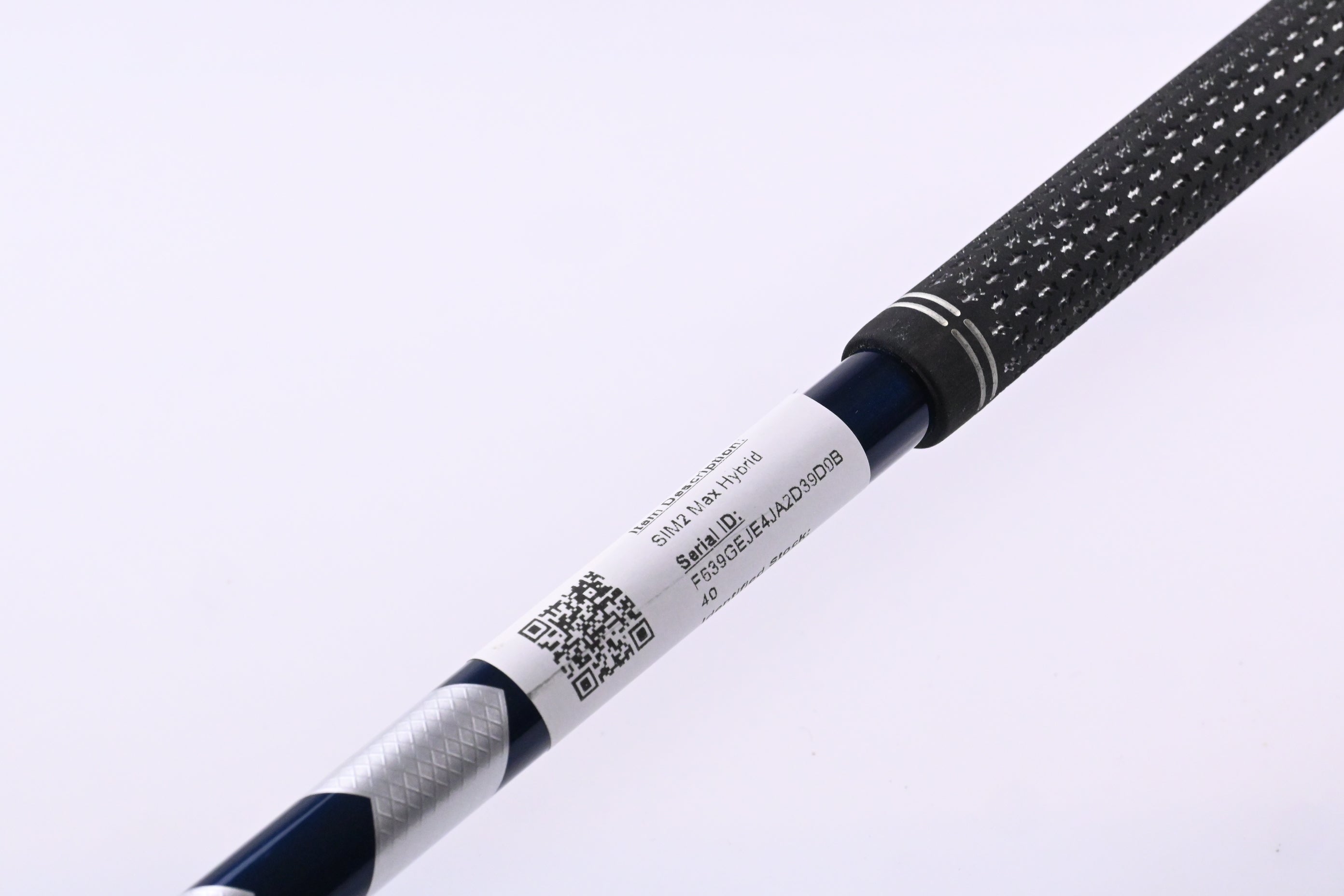 Taylormade SIM2 Max #4 Hybrid / 22 Degree / Regular Flex Ventus Blue 6 Shaft