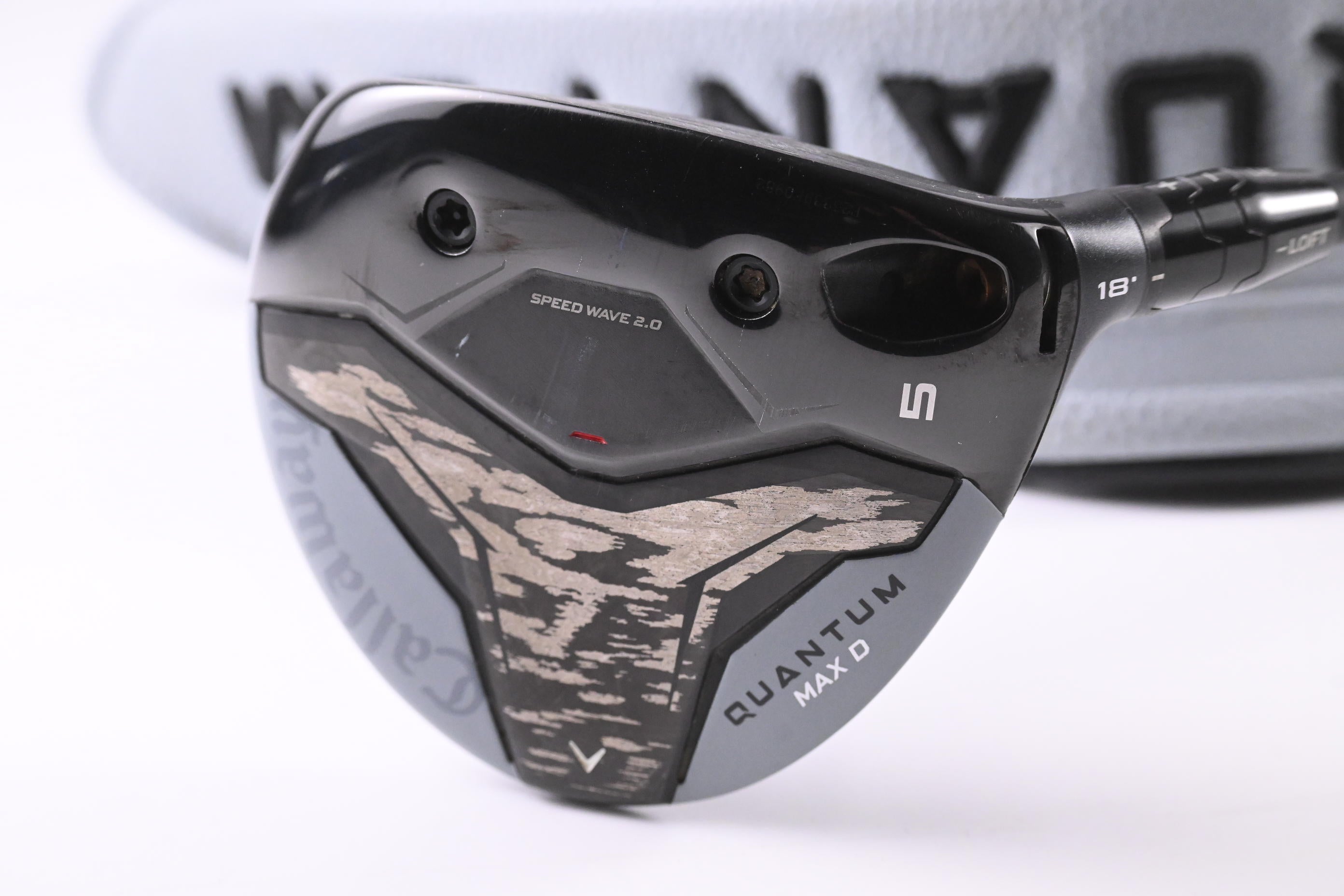 Callaway Quantum Max #5 Wood / 18 Degree / Regular Flex Vanquish 5 Shaft
